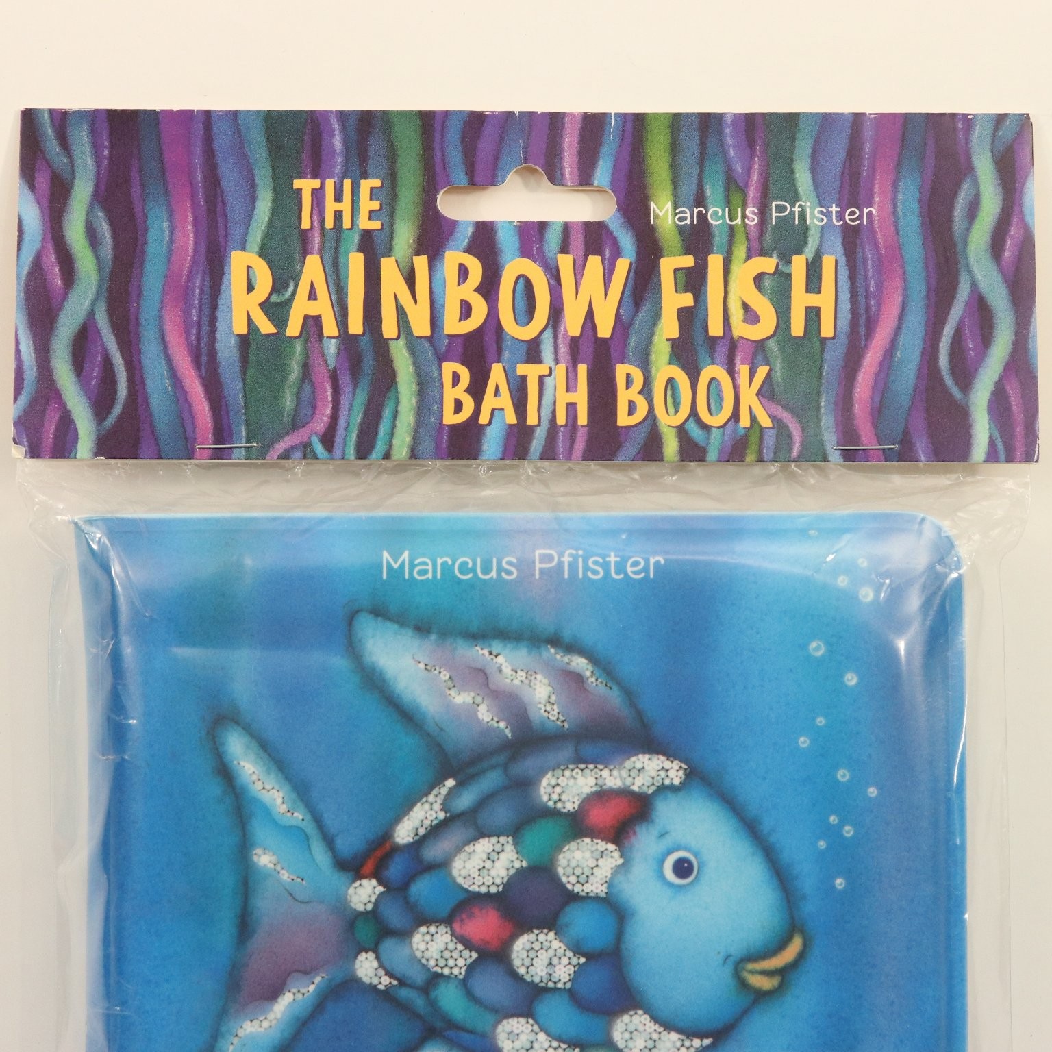 The Rainbow Fish Bath Book Marcus Pfister 2017 Children&rsquo;s NorthSouth Padded NEW