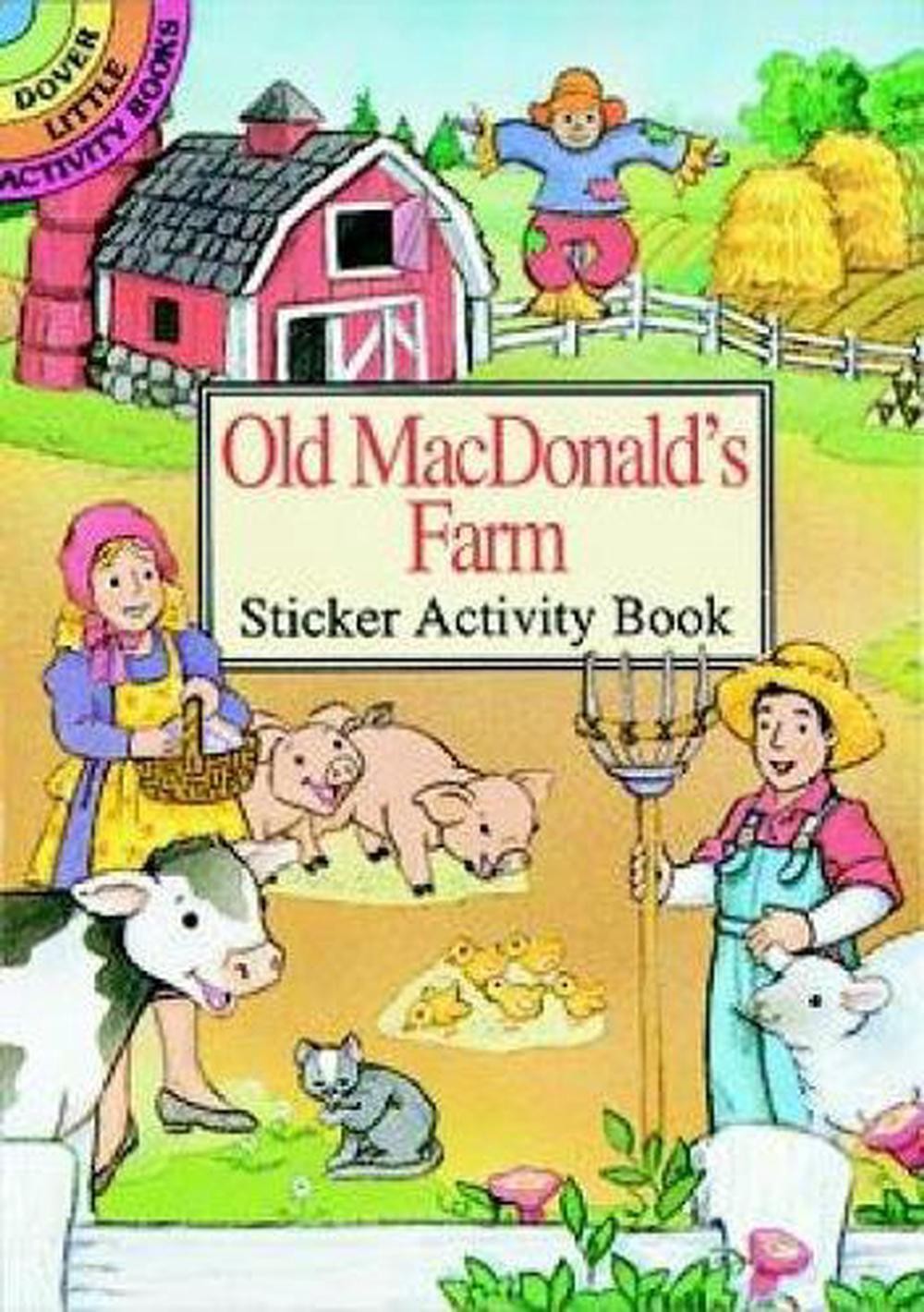 Old MacDonald&rsquo;s Farm Sticker Activity Book by Cathy Beylon (English) Paperback B