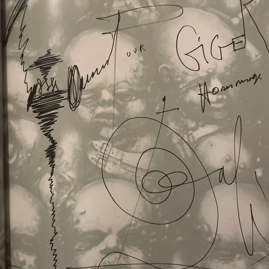 H.R. Giger&rsquo;s Necronomicon 1 Treville Japan 1000 Limited Edition 1990s Art Book