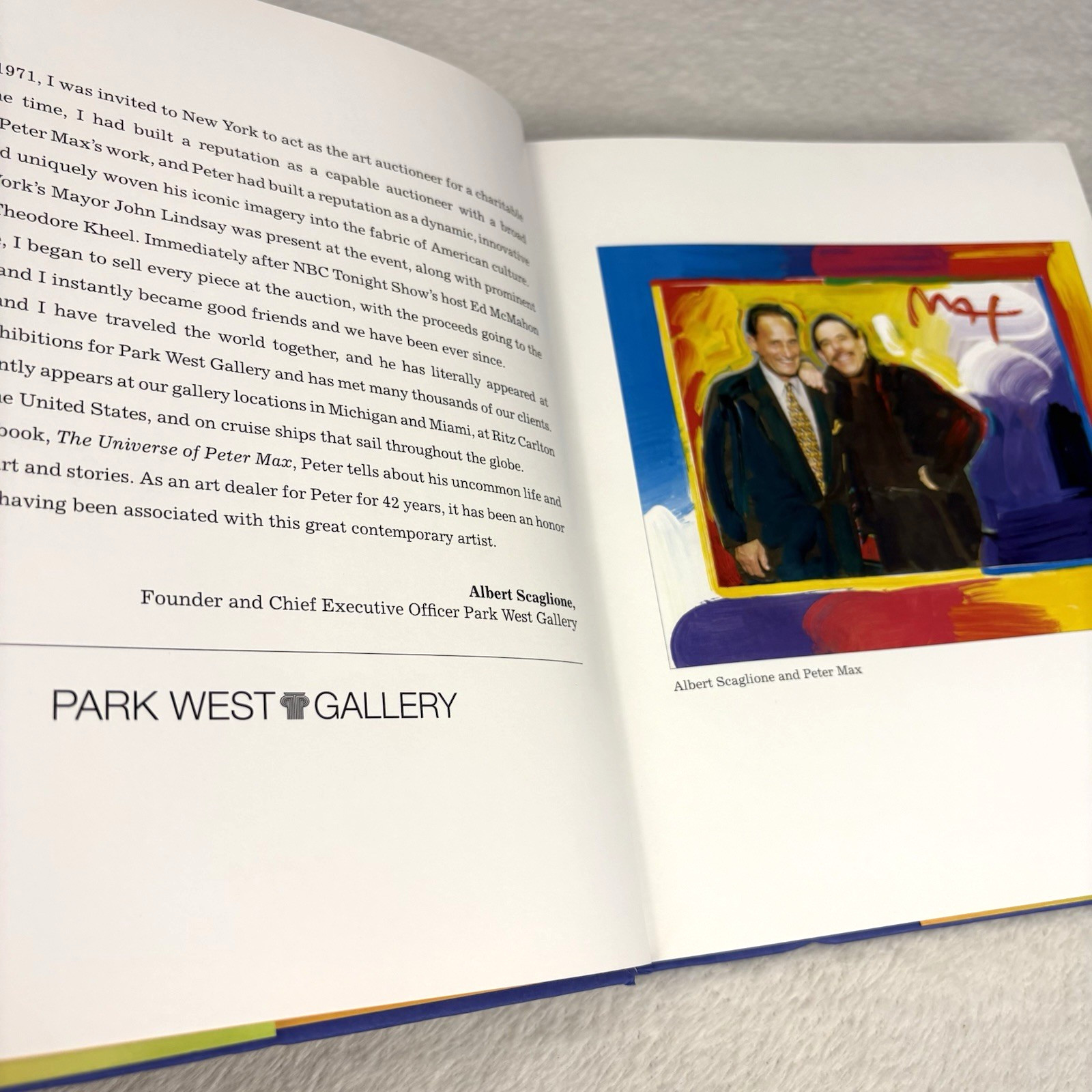 2013 First Edition The Universe of Peter Max Psychedelic Poster Pop Art HC Book
