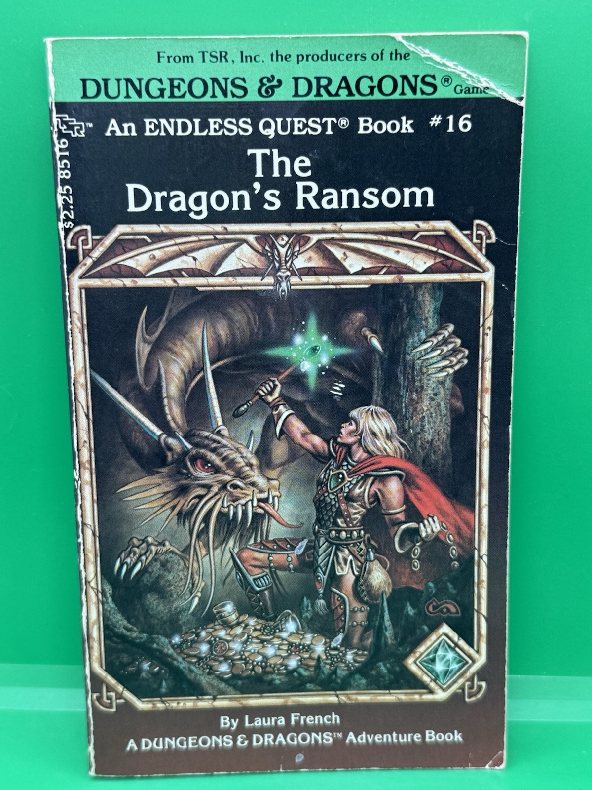 The Dragon&rsquo;s Ransom Dungeons & Dragons Endless Quest Book 16 TSR 1st Printing 84