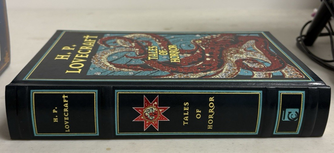 H. P. Lovecraft Tales of Horror Leather Bound Edition NEW