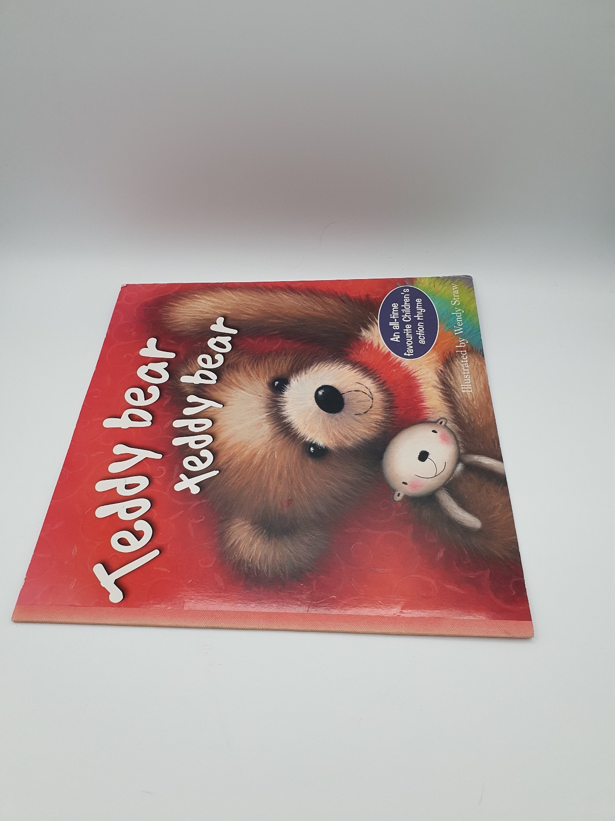 TEDDY BEAR TEDDY BEAR ILLUSTRATED BY WENDY STRAW LARGE EDITION 2009 NURSERY RHYM