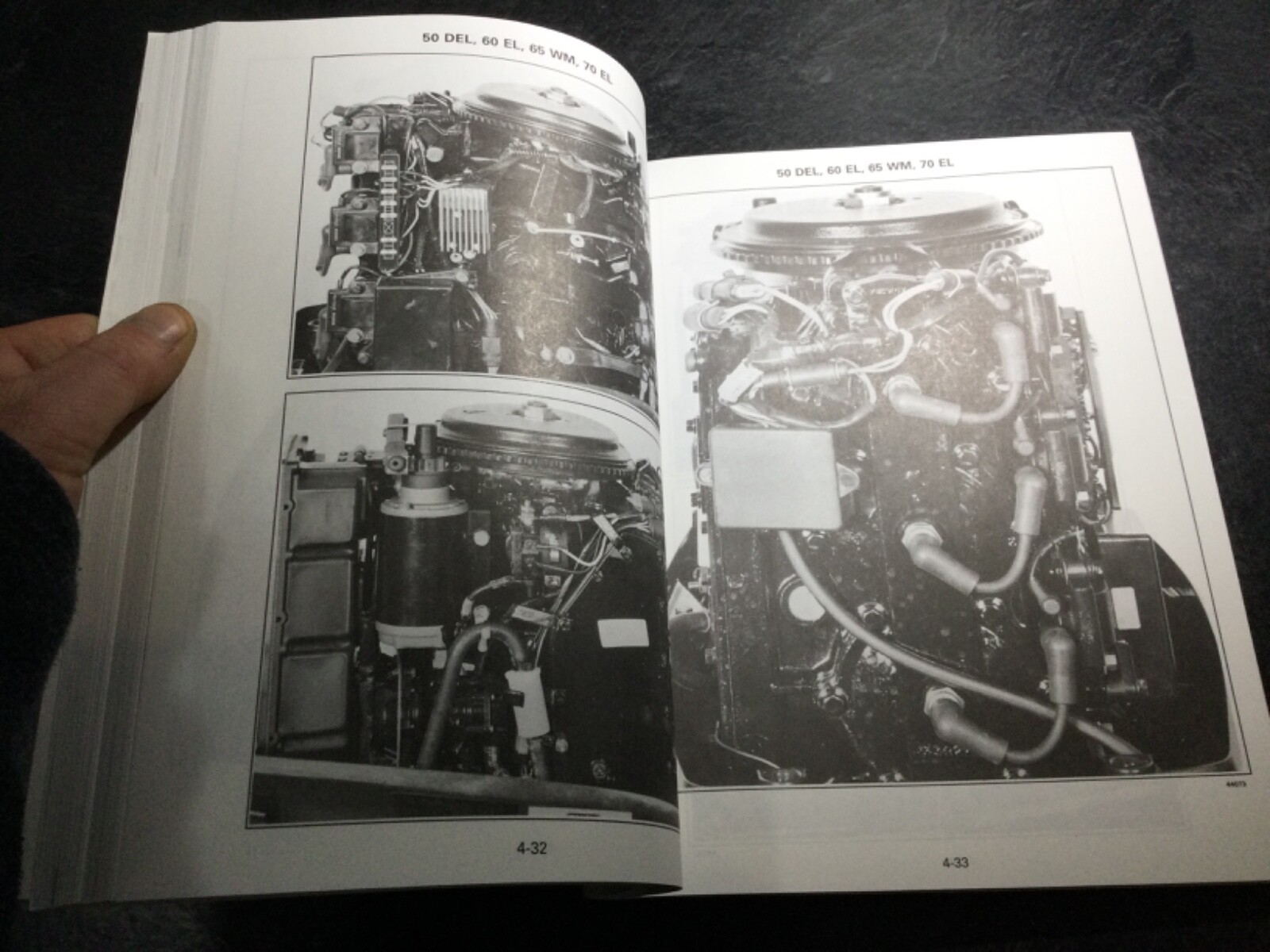 1997 Johnson & Evinrude « EU » 50, 60, 65 70 HP 3-Cylinder Outboard Service Manual