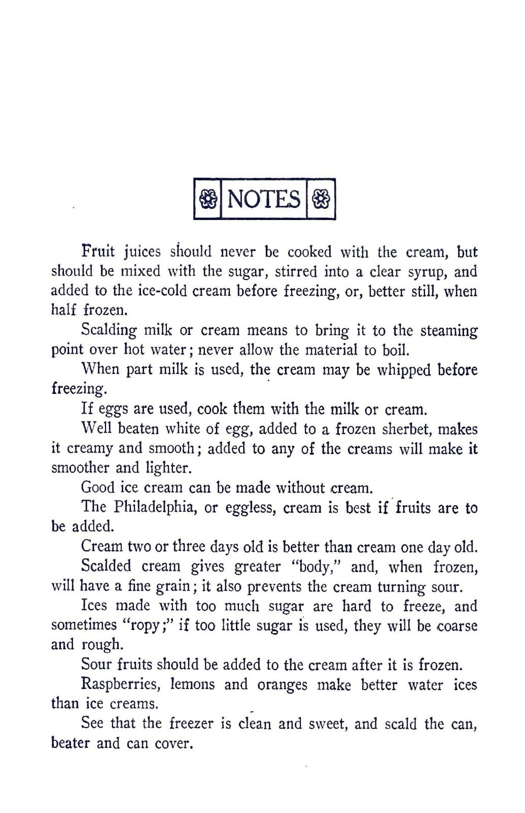 Homemade Ice Cream And Candy Cook Book « 1908 » 108 Pages