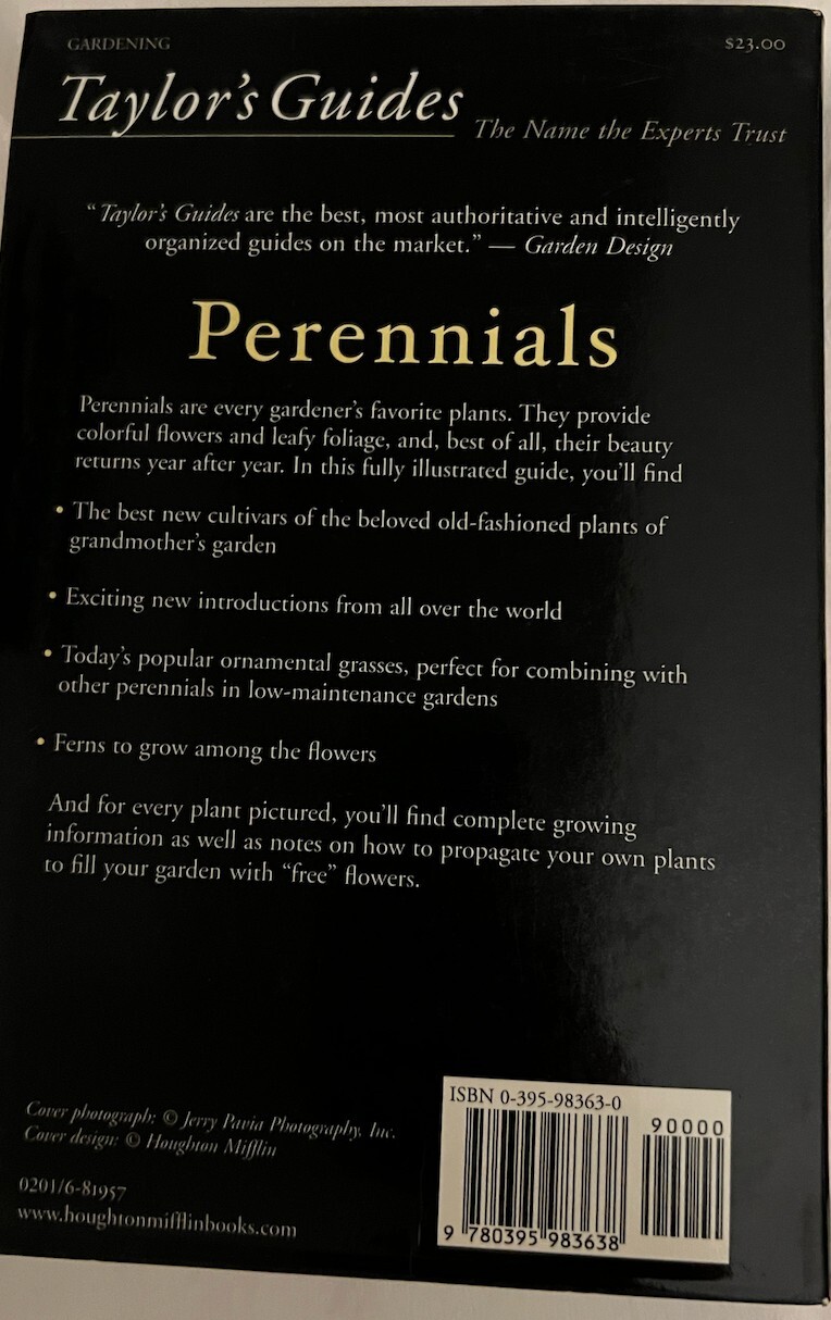 Taylor&rsquo;s Guides to Gardening: Taylor&rsquo;s Guide to Perennials 