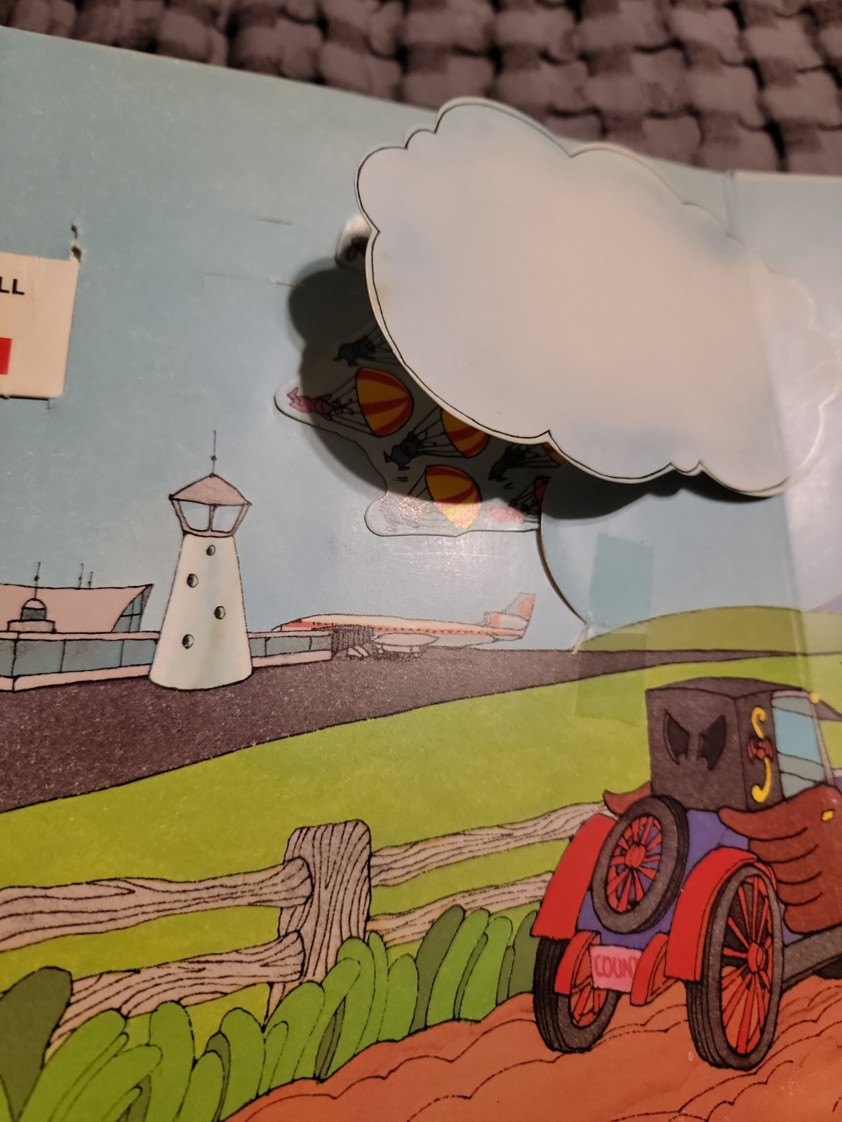 Vtg Sesame Street The Count&rsquo;s Counting Pop-Up Book 1980 Jim Hensons&rsquo;s Muppets