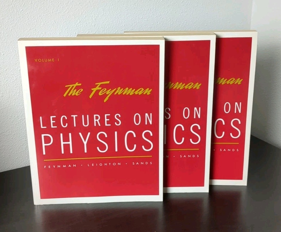 The Feynman Lectures on Physics Volumes 1-3 Lot Leighton Sands Addison Wesley PB