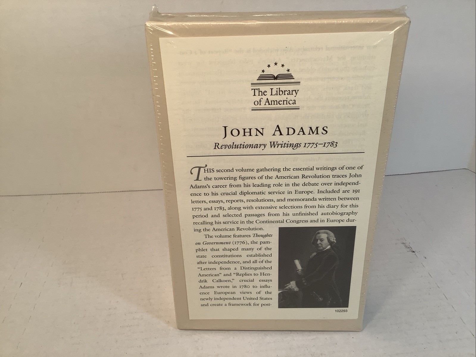The Library of America: John Adams – Revolutionary Writings 1755-1783 HC Sealed