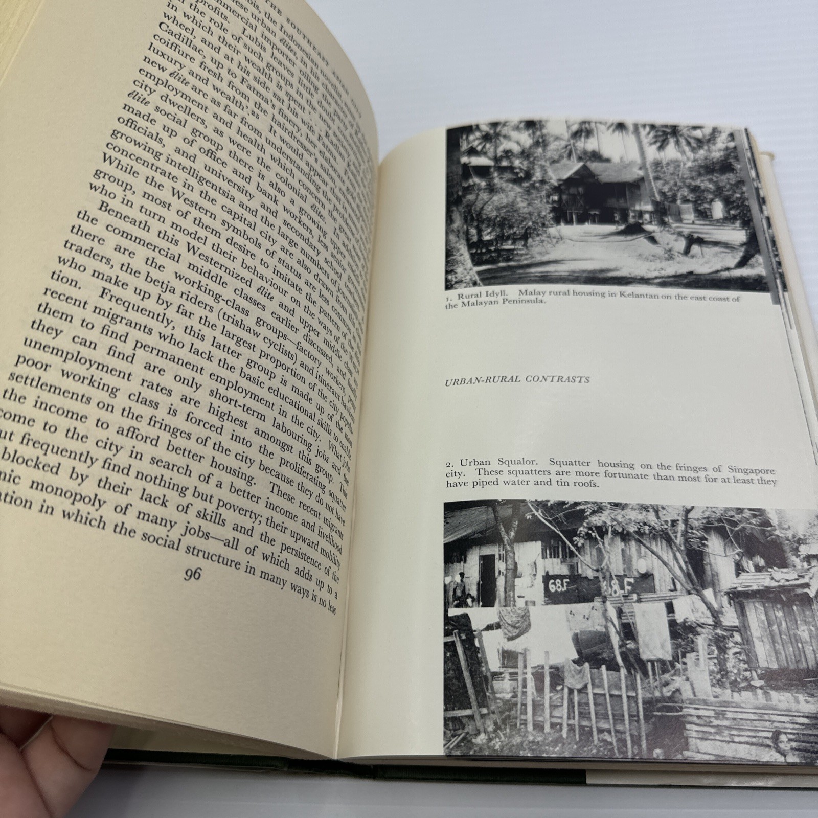 The Southeast Asian City T.G. McGee 1967 HC Social Geography Primate Cities Asia