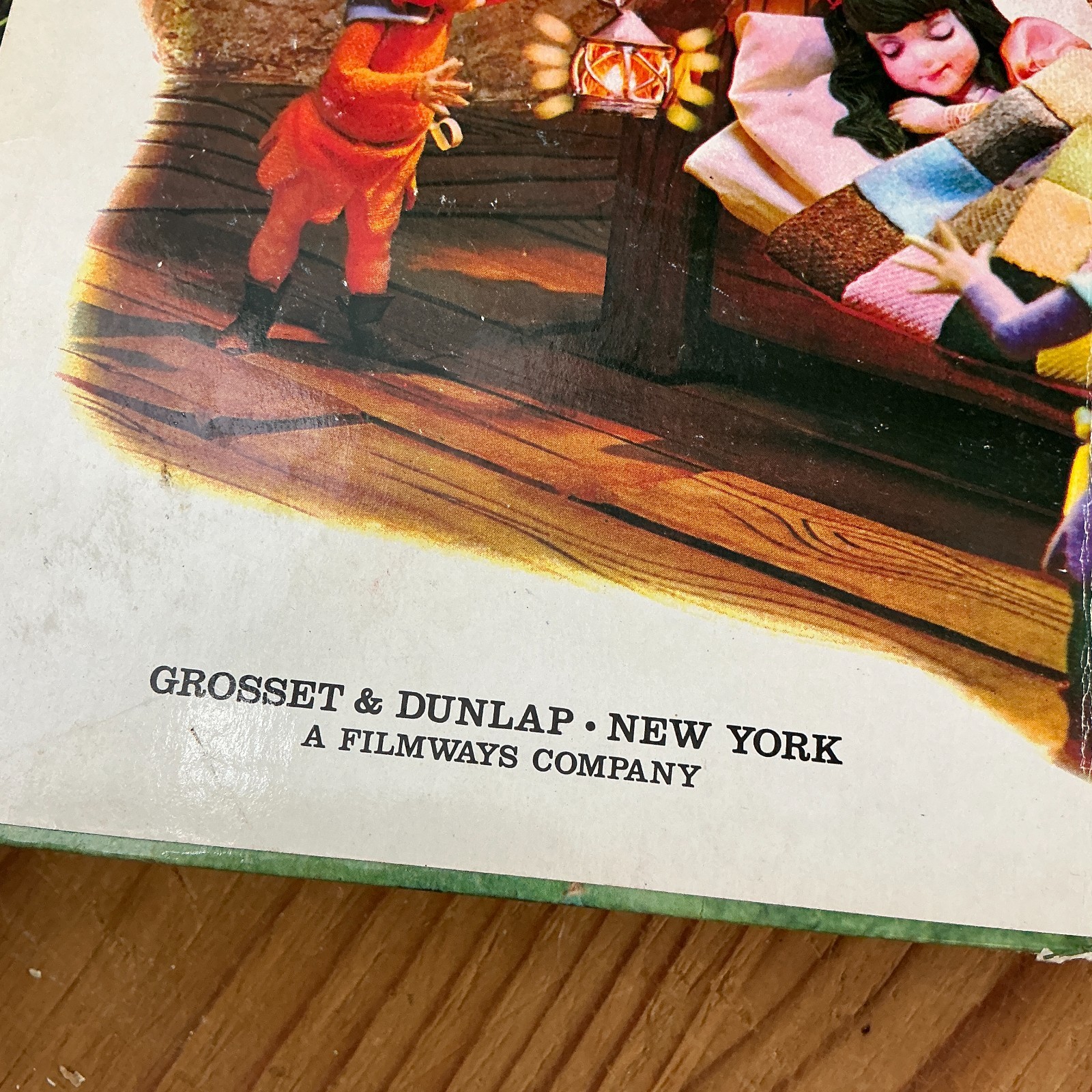 Vintage 1968 Snow White & the Seven Dwarfs Puppet Storybook – Out of Print