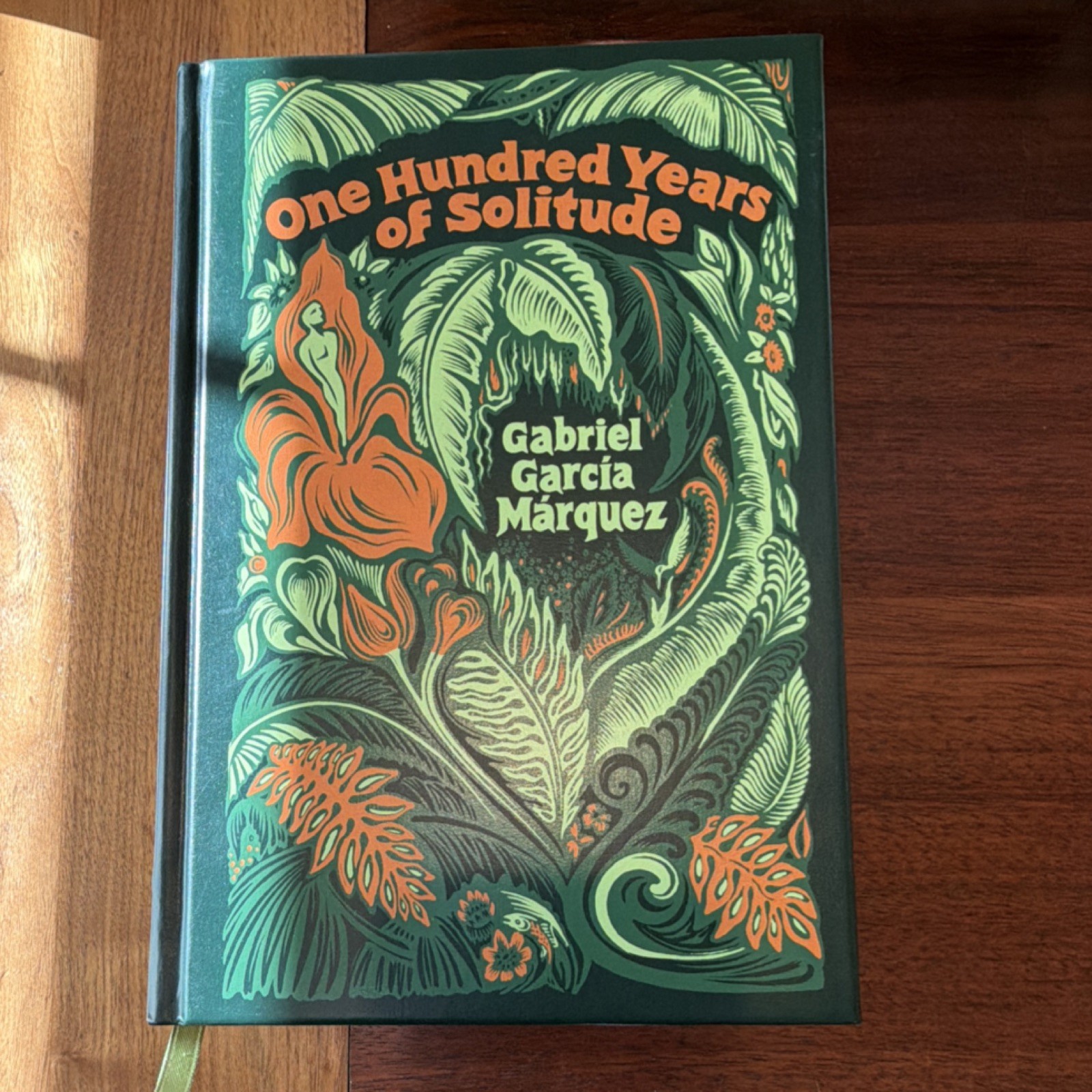 One Hundred Years of Solitude Gabriel García Márquez B&N Leatherbound 2011 HC