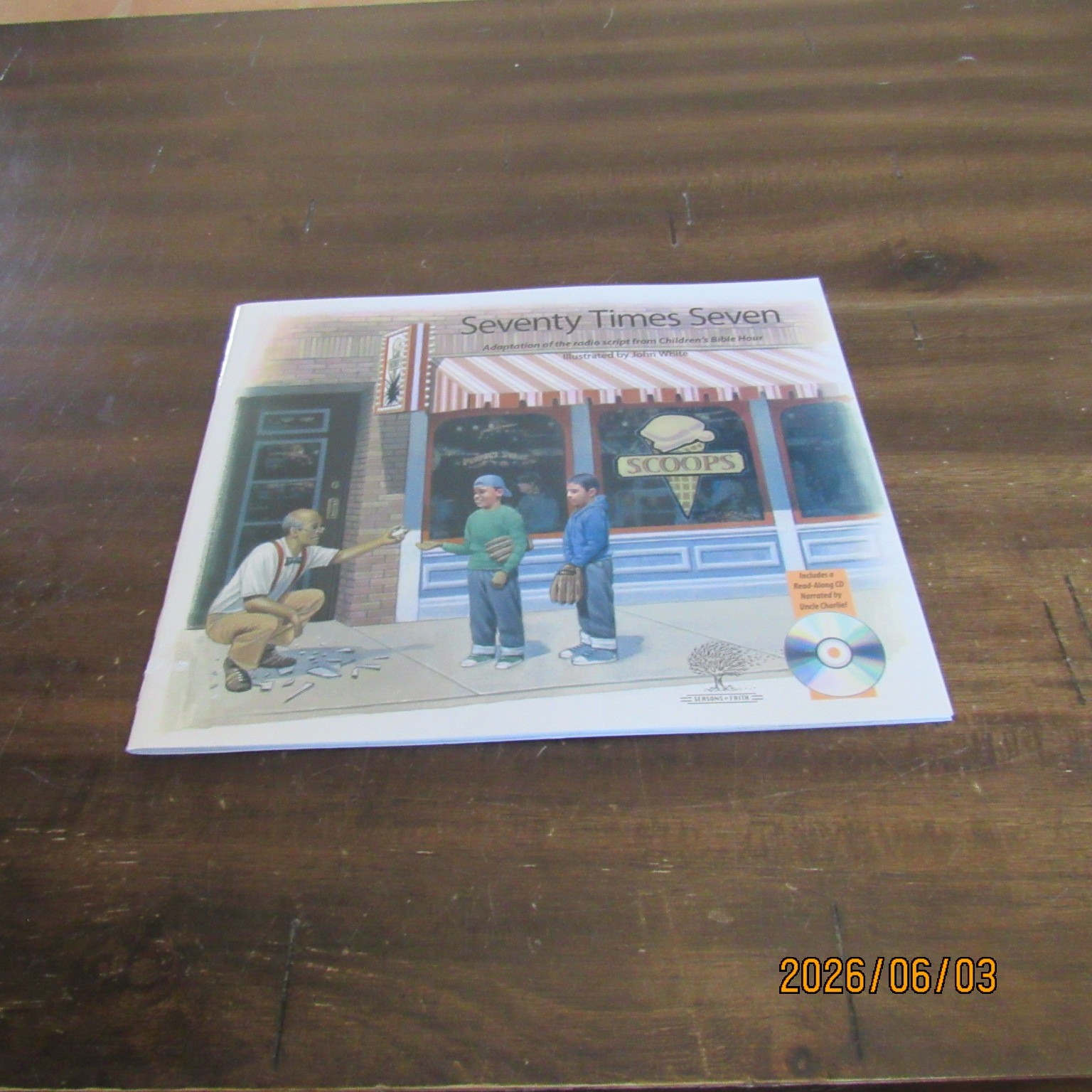 Lot 7-Seasons of Faith-CBH Ministries-Children&rsquo;s Bible Hour PB Books-CDs-2010&rsquo;s