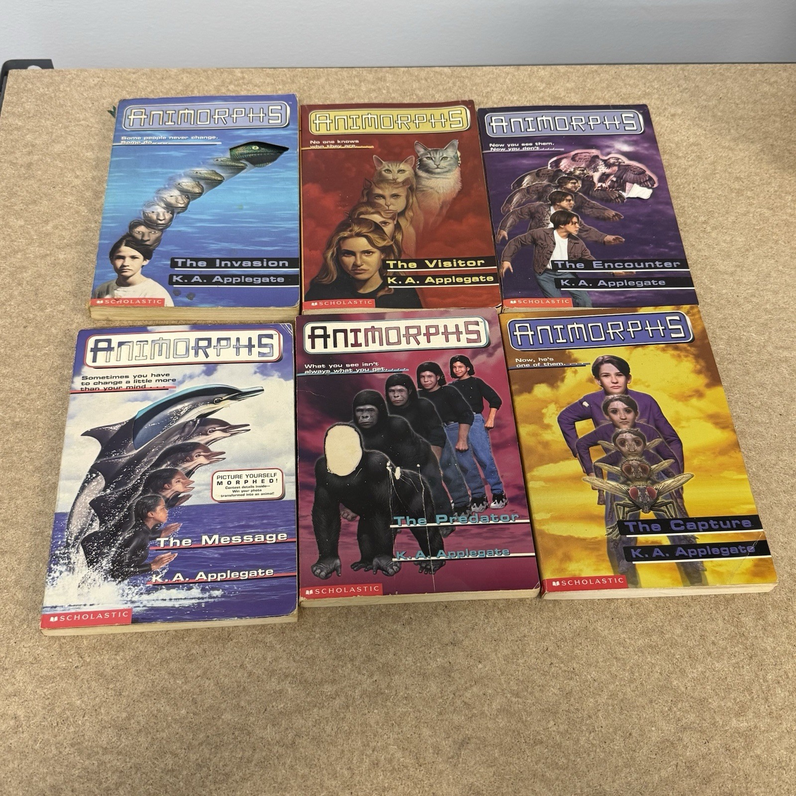 Animorphs Scholastic Book Lot Of 29 First Print Vintage 90s KA Applegate