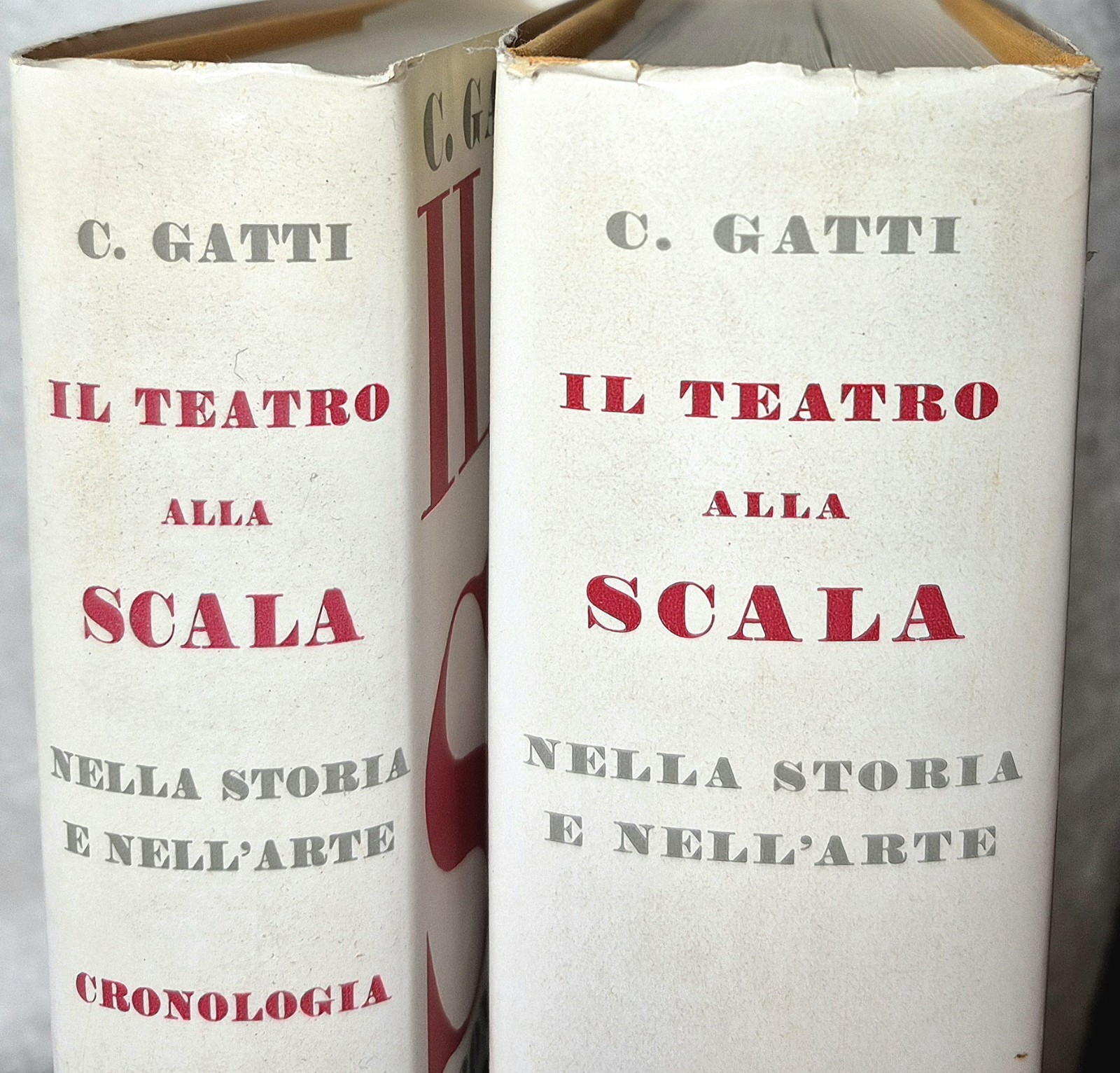 Il Teatro Alla Scala (Gatti · 1964 · 2 Vol Slipcased Set w/ DJs ) VG