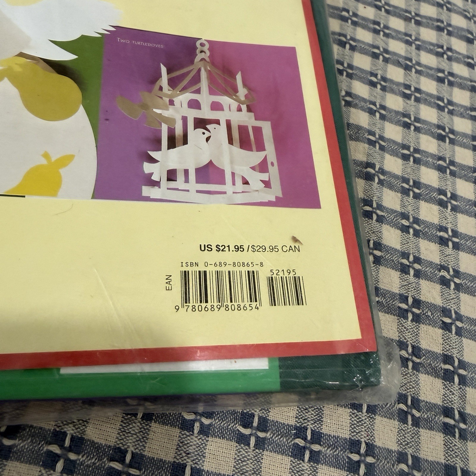 Robert Sabuda The Twelve Days of Christmas Pop-Up Celebration Novelty Book 1996