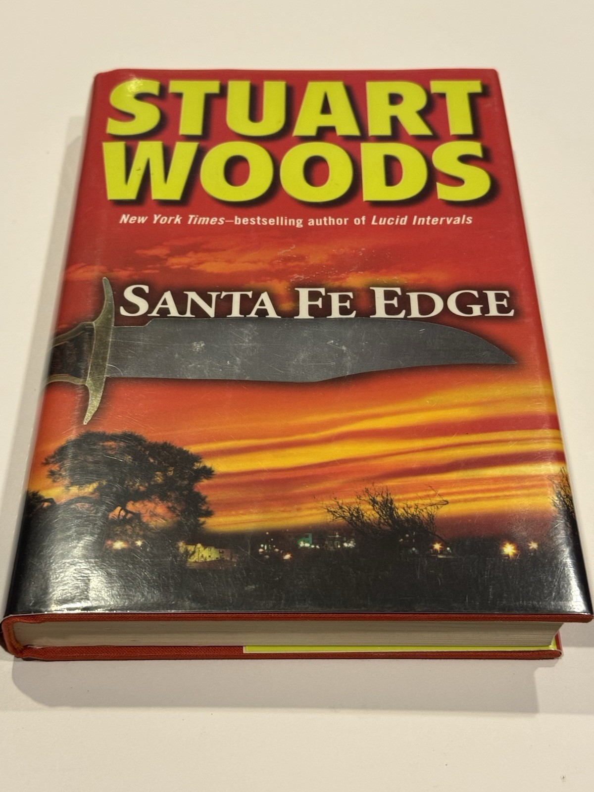 Stuart Woods Santa Fe Edge SIGNED Limited Edition #001/150 Hardcover