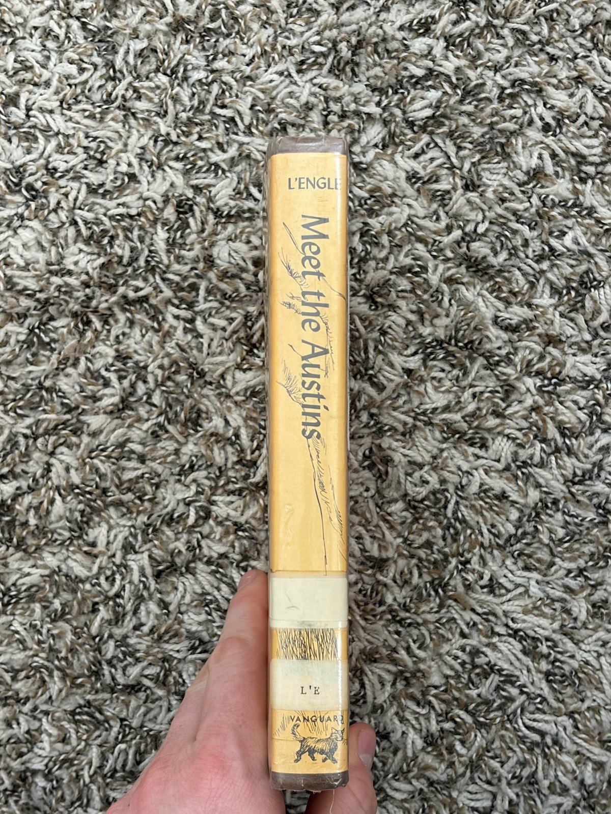 Madeleine L&rsquo;Engle Meet the Austins 1960 Library Copy Hardcover