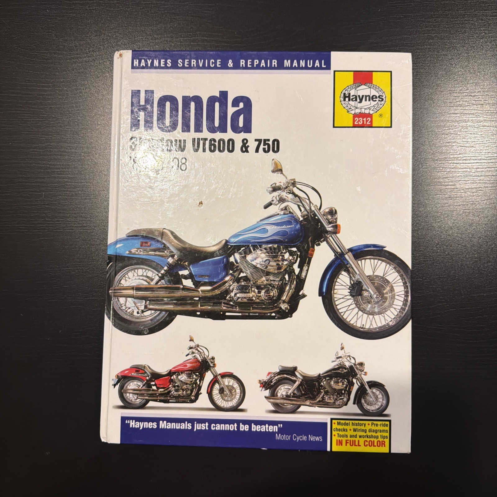 Honda Shadow VT600 And 750 : &rsquo;88 To &rsquo;08 by Max Haynes (2009, Hardcover)