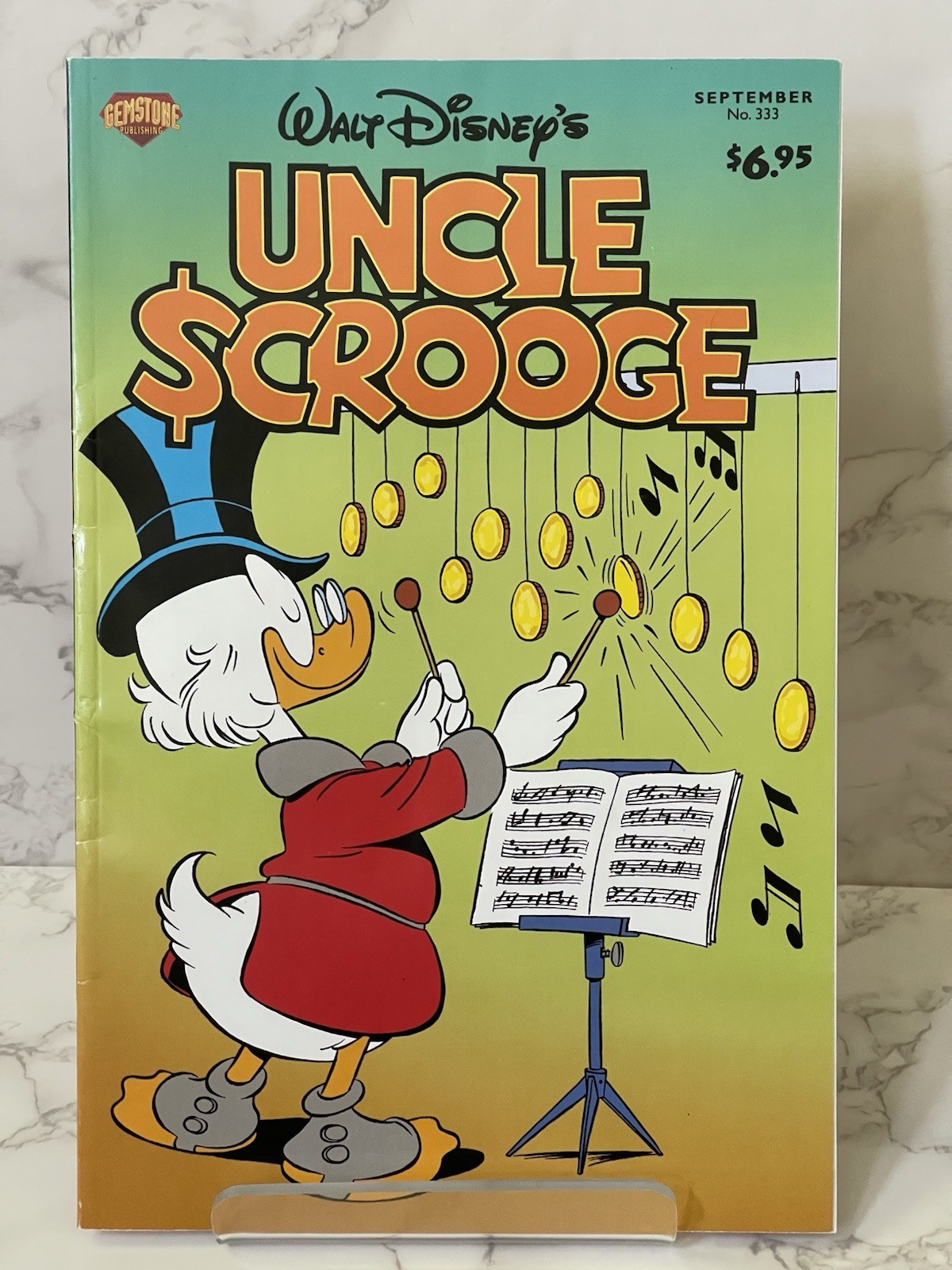 Walt Disney&rsquo;s Uncle Scrooge No 333 September 2004 Gemstone Comic