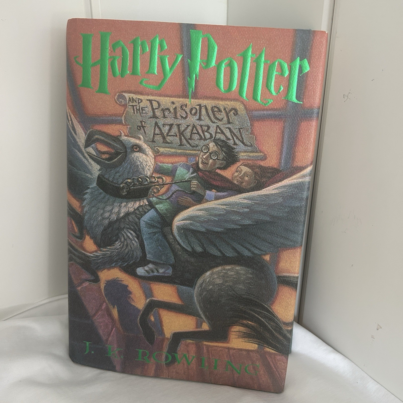 Harry Potter LOT Prisoner of Azkaban Hardcover book Sorcerer&rsquo;s Stone VHS Tape