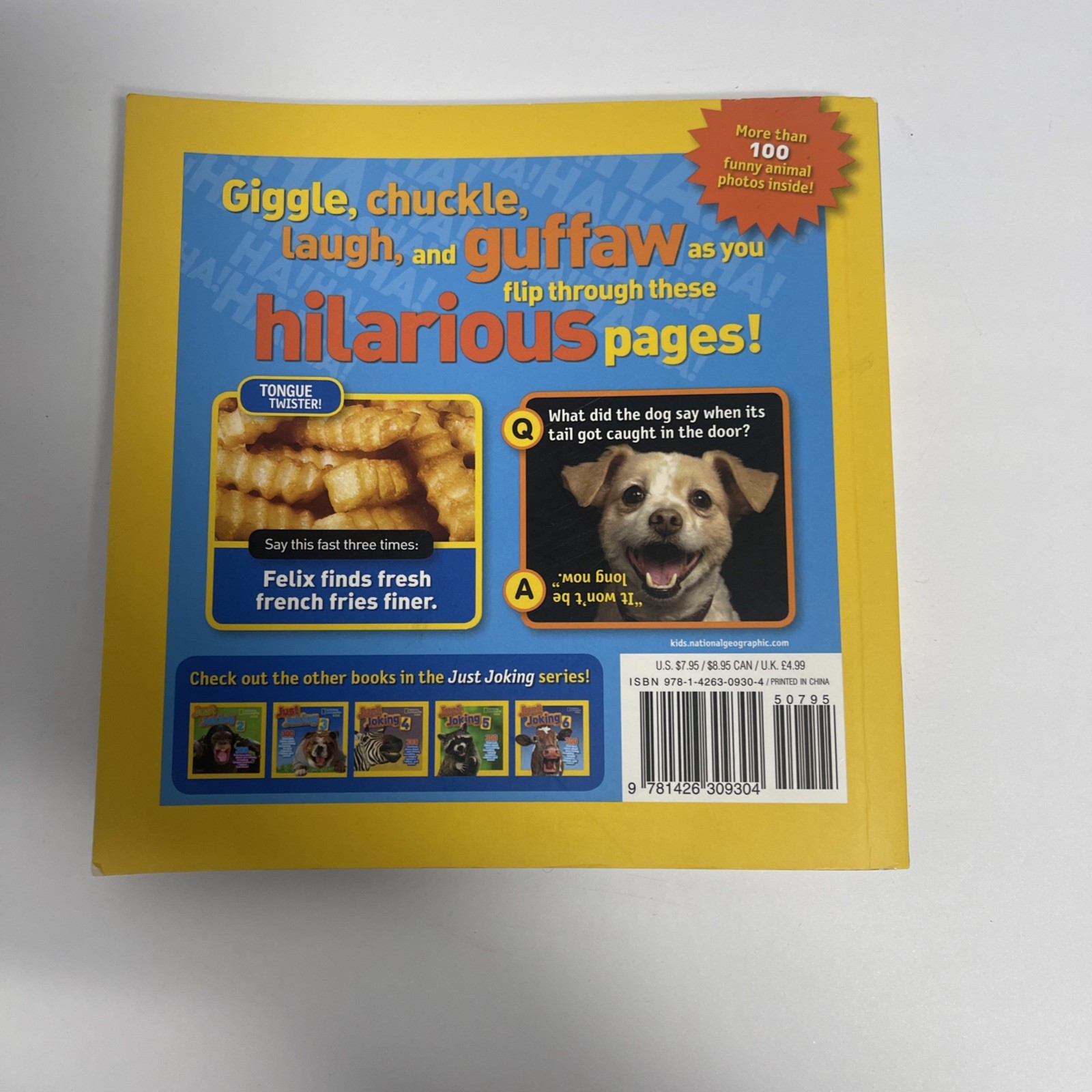 National Geographic Kids Just Joking: 300 Hilarious Jokes, Tricky Tongue – GOOD