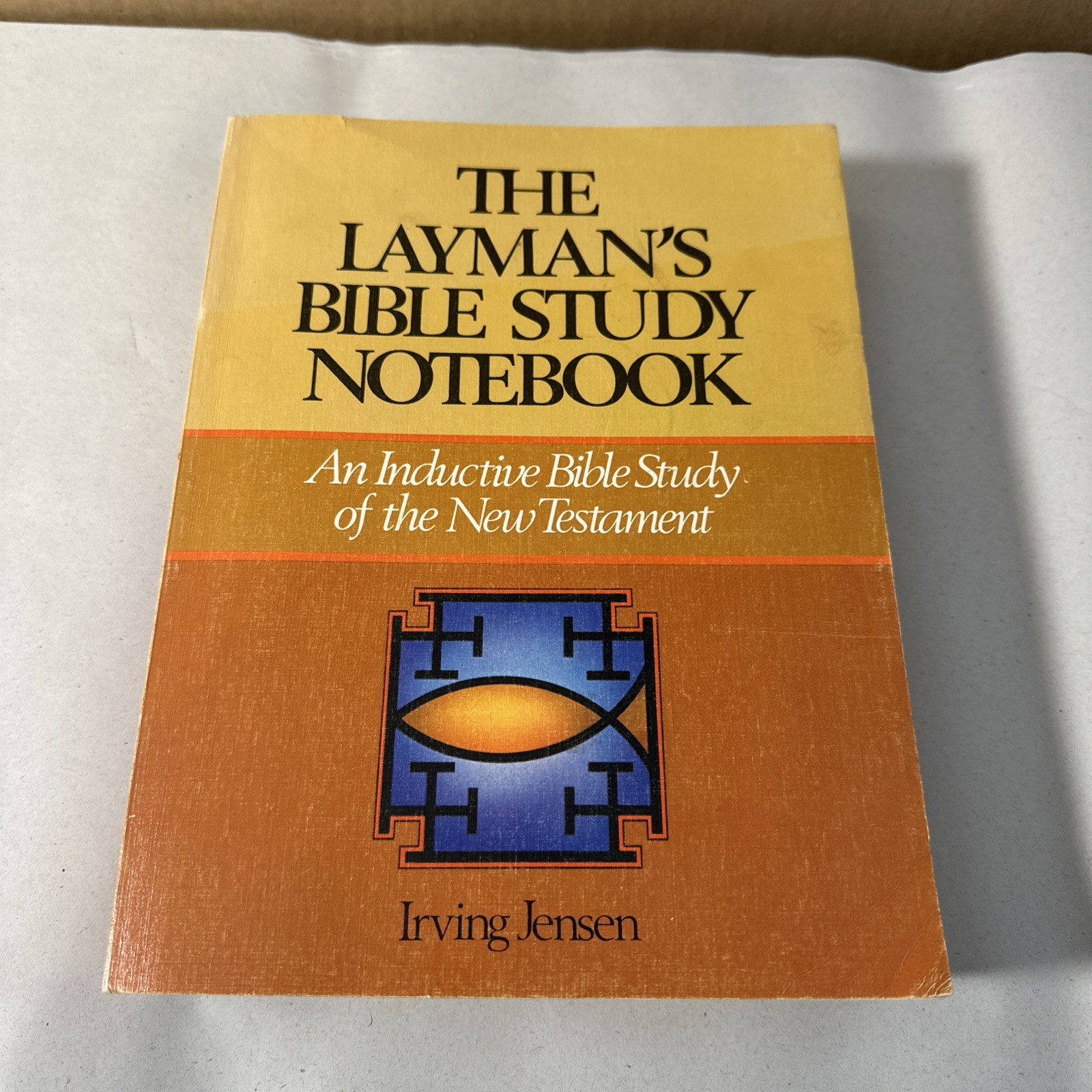 The Layman&rsquo;s Bible Study Notebook by Irving Jensen 1978 Religion Book
