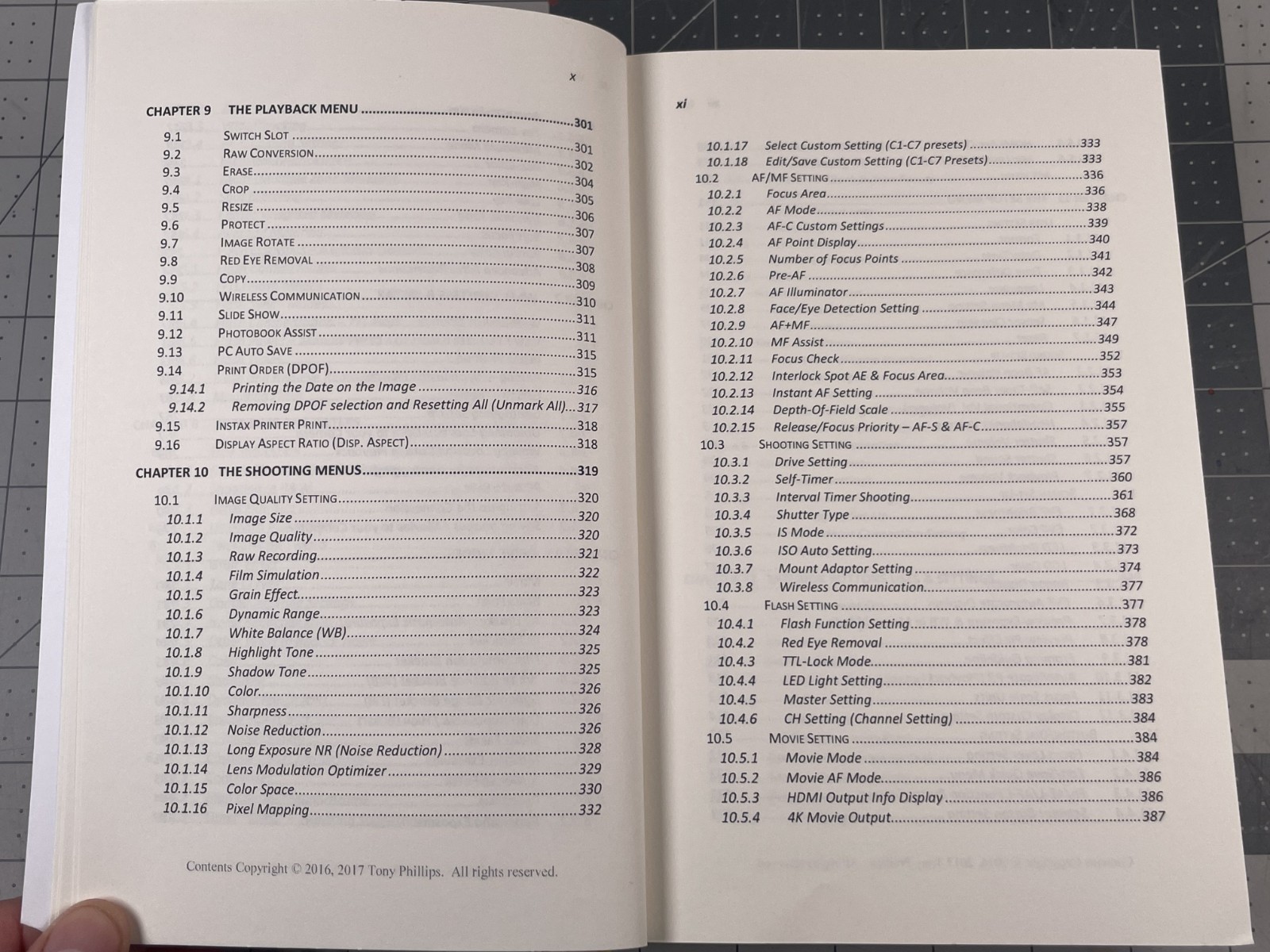 The Complete Guide to Fujifilm&rsquo;s X-T2 Tony Phillips Version 1.2 Book