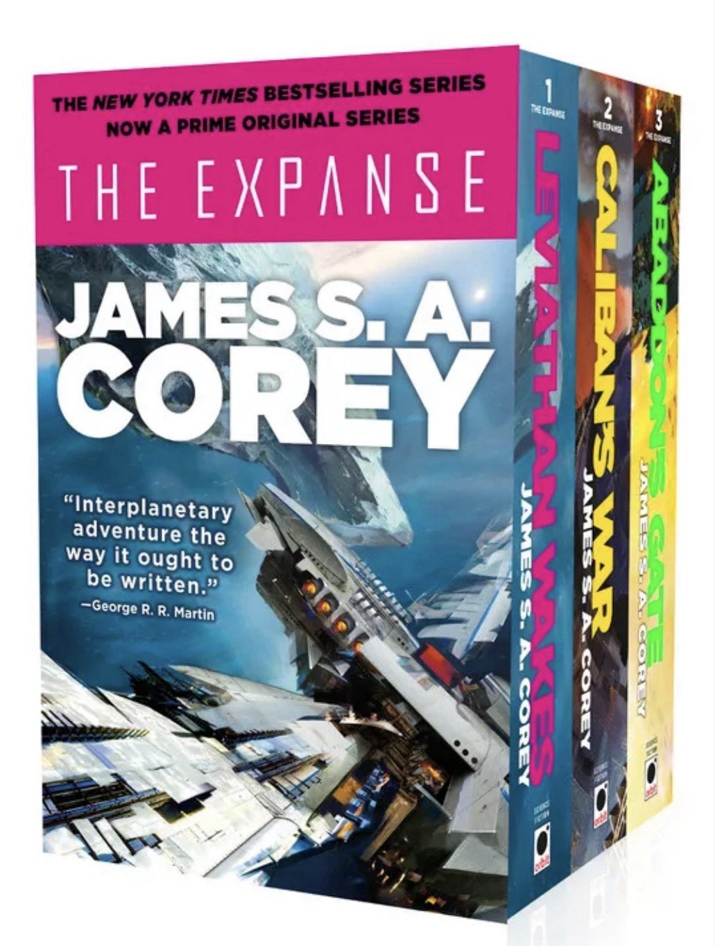 James S.A. Corey’s “The Expanse”: First Three Novels in the Series