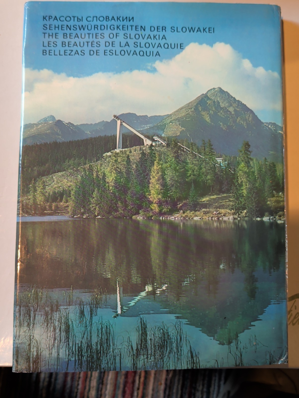 Vintage Czech KRASY CESKOSLOVENSKA 1980 rare photo travel Table book art