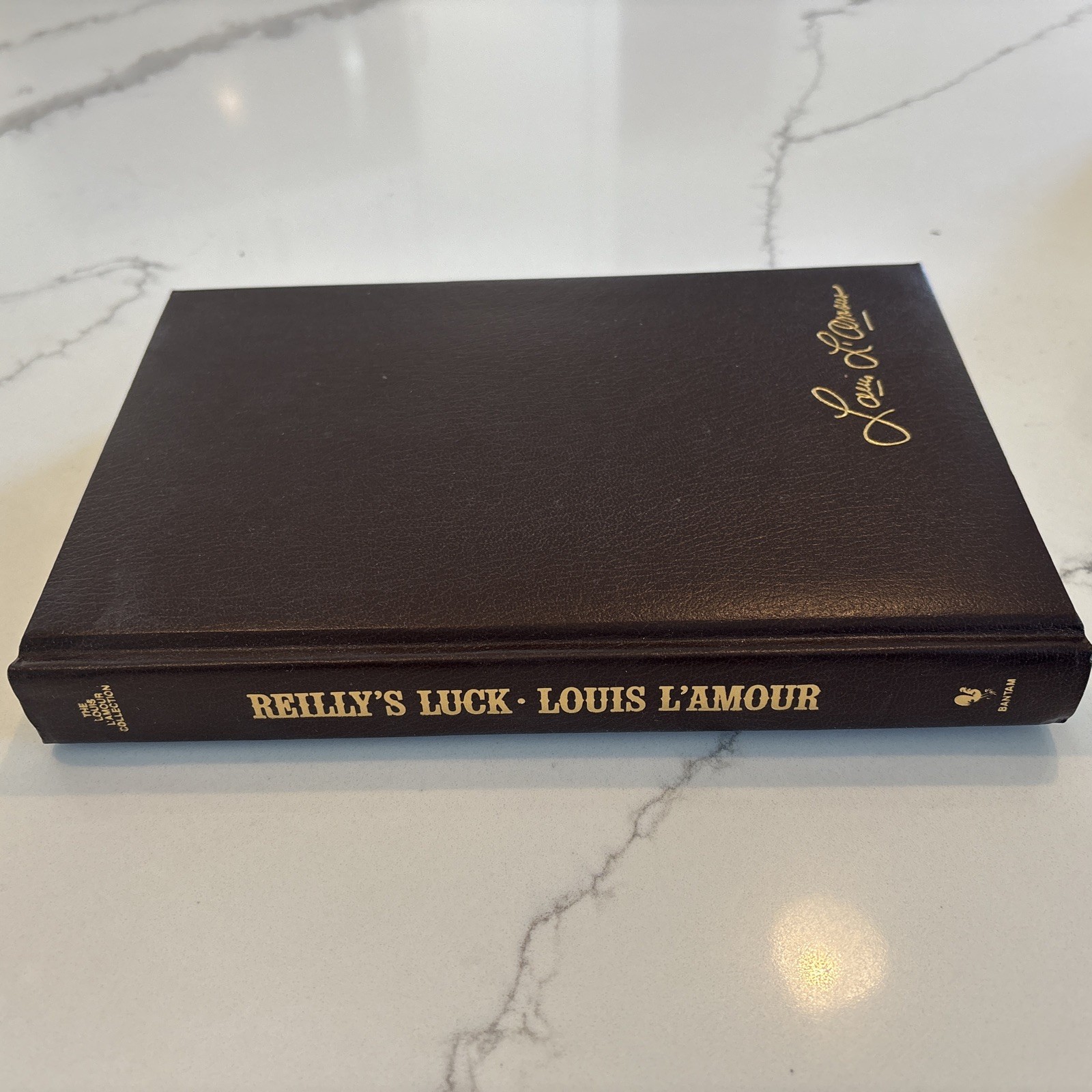 The Louis L&rsquo;Amour Collection Bantam Leatherette Hardcover Edition Lot Of 8. O-14