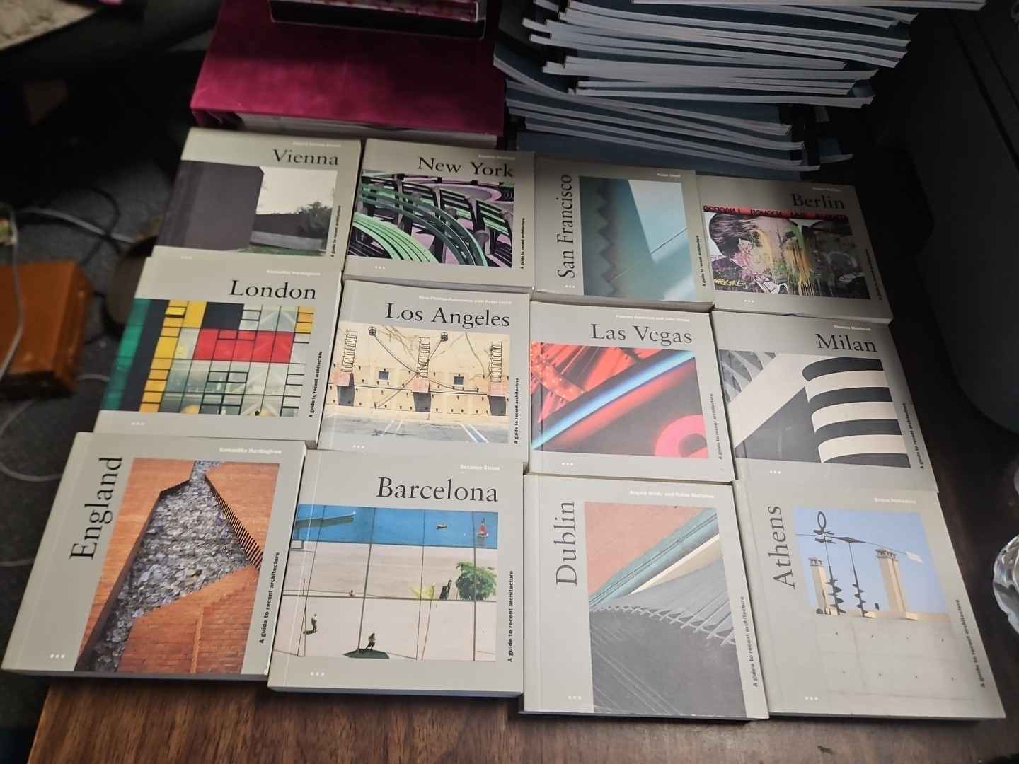A Guide To Recent Architecture Ellipsis 12 Volume Set Paperback Travel Art