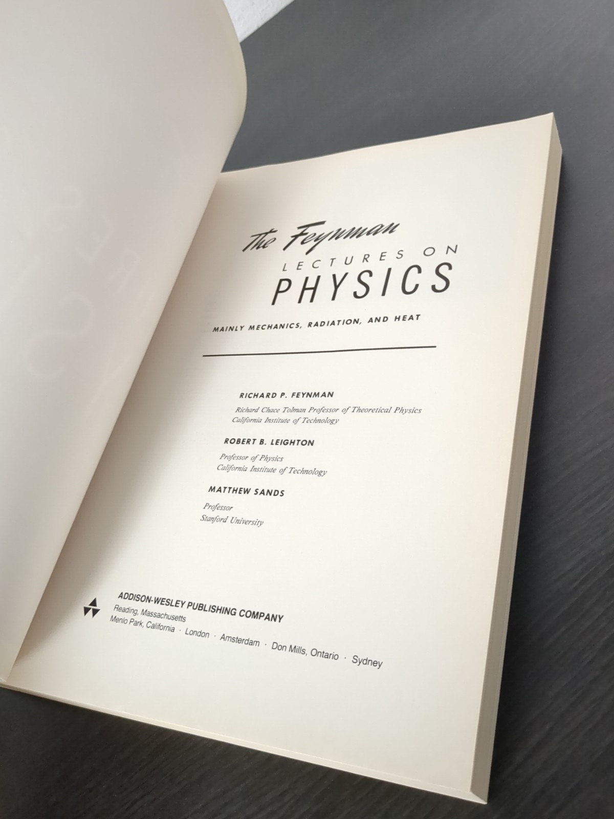 The Feynman Lectures on Physics Volumes 1-3 Lot Leighton Sands Addison Wesley PB