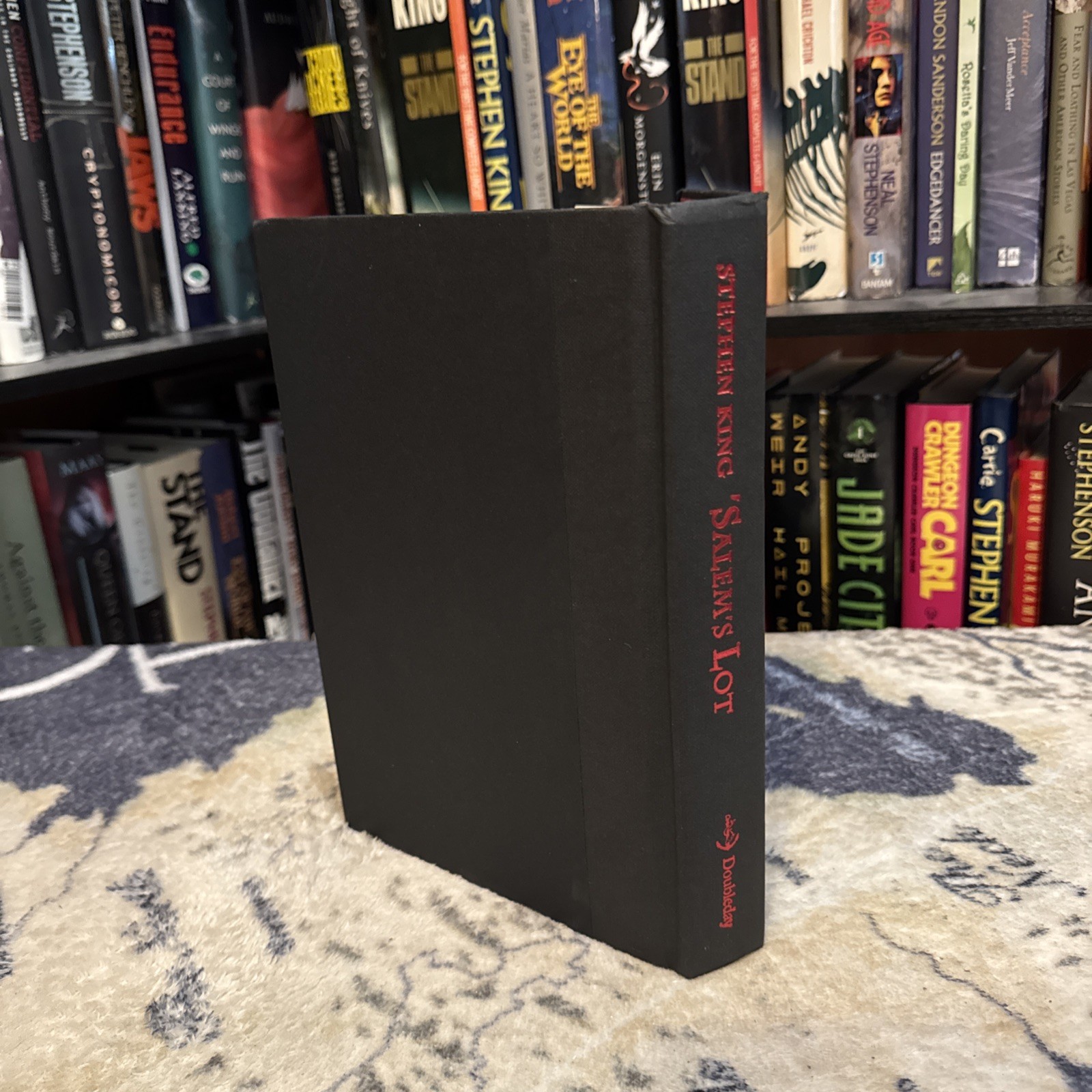 &lsquo;Salem&rsquo;s Lot by Stephen King (Hardcover) Doubleday Thomas Holdorf Cover, VG