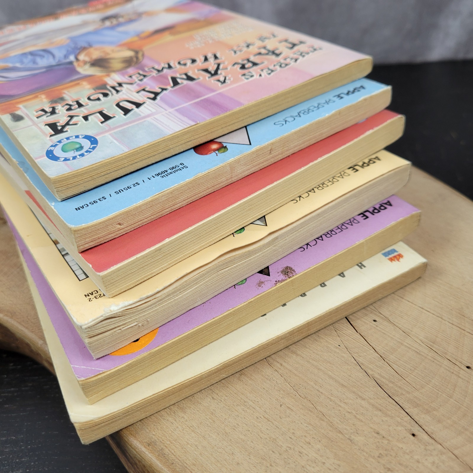 Vintage Apple Fiction Paperbacks Chapter Book Lot Scholastic 1980&rsquo;s & 1990&rsquo;s