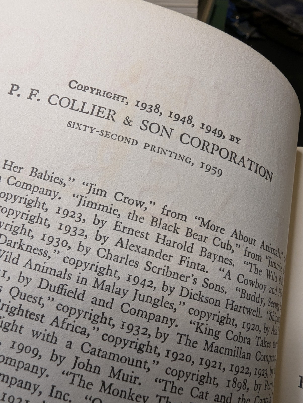Lot of 6 Collier&rsquo;s Junior Classics Young Folks Shelf of Books 1959 2,3,5,6,7 & 9