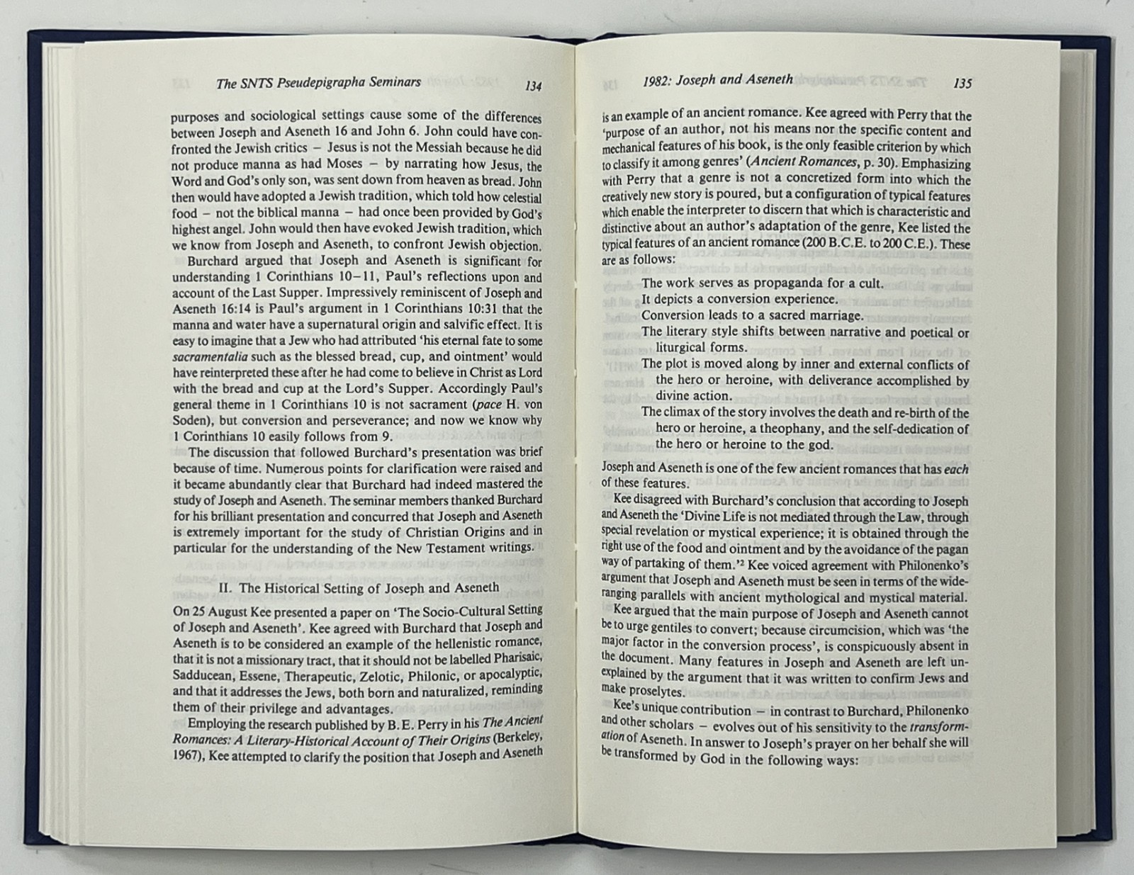 The Old Testament Pseudepigrapha & the New Testament, J. Charlesworth – 1985 HC