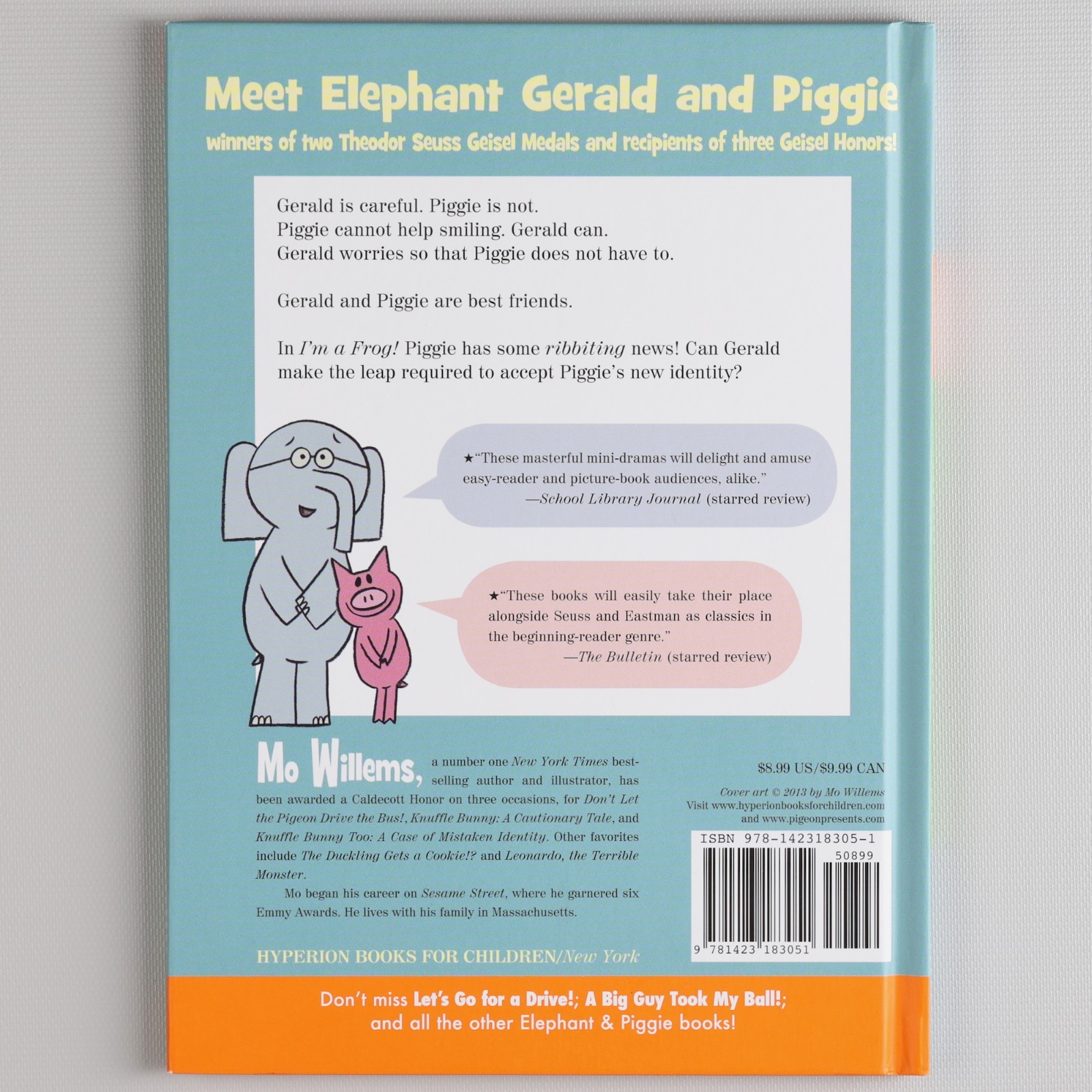 Lot of 8 Mo Willems Children&rsquo;s Books – Elephant & Piggie, Goldilocks, Pigeon