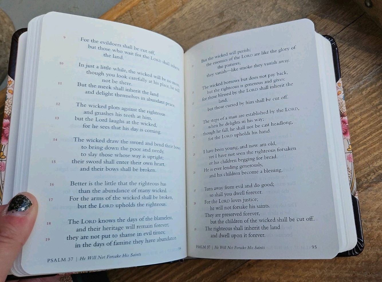 Boxed! Psalms, ESV (Summer Garden 2016, Hardcover) beautiful & OOP VG!