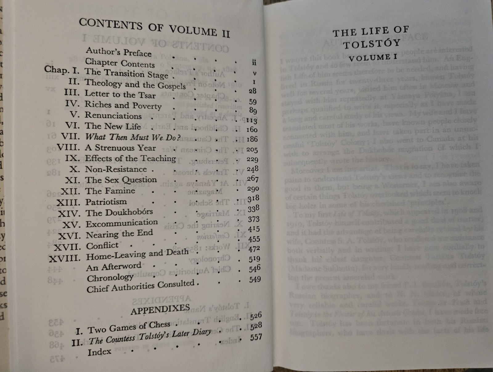 Vintage The Life of Leo Tolstoy Aylmer Maude 383 World&rsquo;s Classics Oxford HC 1953