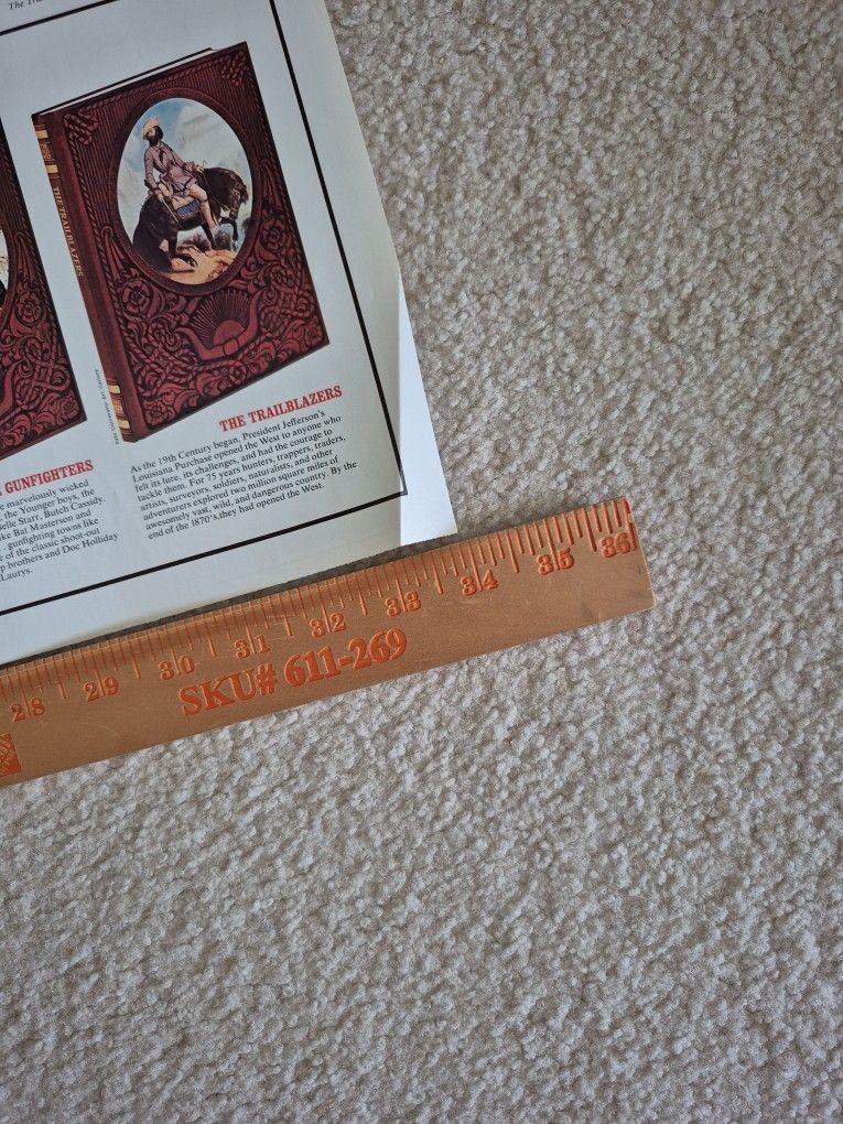 Time Life Books, The Old West Series, Promotional Poster, 22&Prime;×34&Prime;