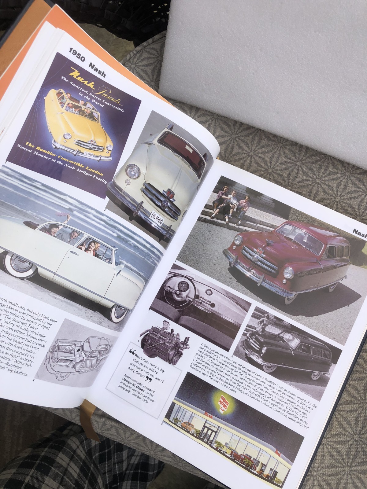 CARS of the FABULOUS &rsquo;50s~2002 BOOK FULL OF HIGH QUALITY ILLUSTRATIONS~416 PG