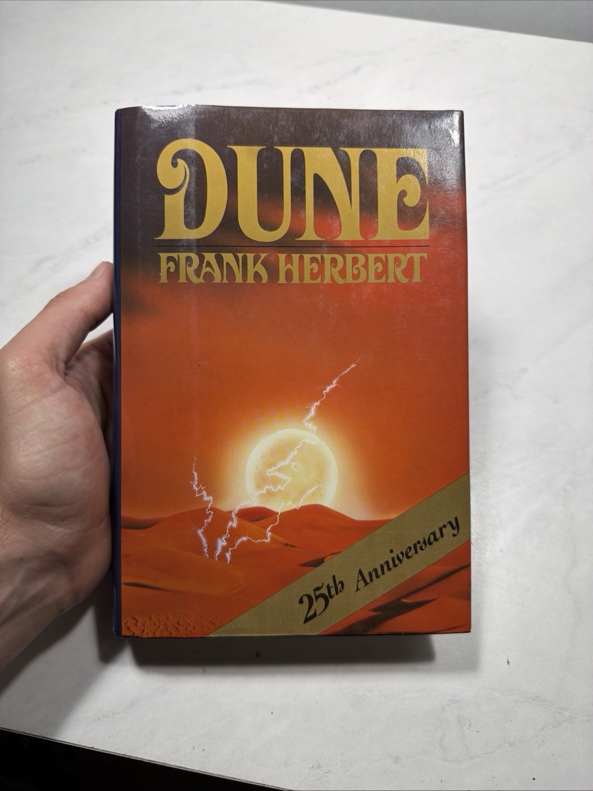 Dune 25th Anniversary Edition Frank Herbert Hardcover First Putnam Edition 1984