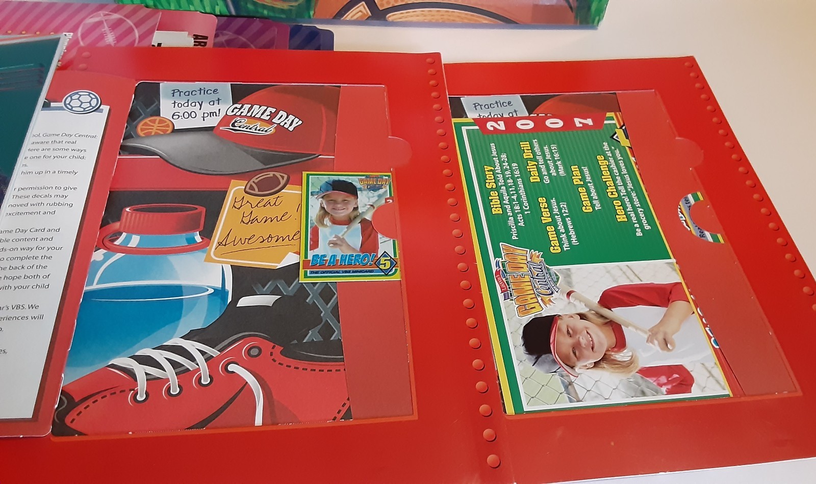 Lifeway&rsquo;s Game Day Central 2007 VBS 3s Kindergarten Rotation Pack DVD/CD/CD-Rom