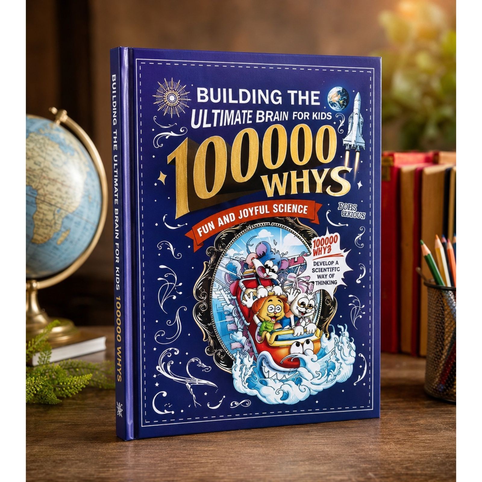 Children&rsquo;s Encyclopedia 100000 Whys Kids Book Ages 6-12 Extracurricular Reading