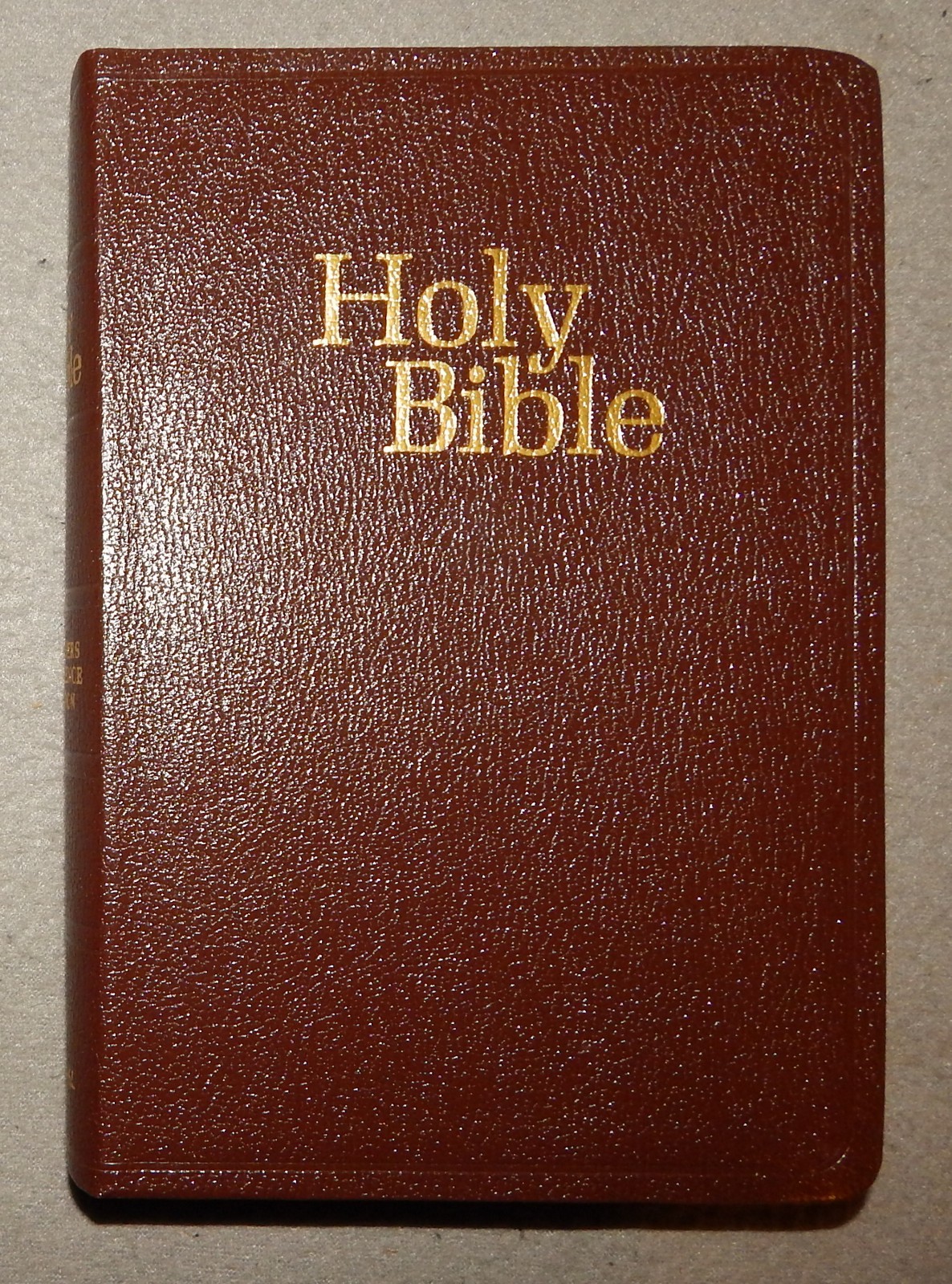 KJV Teacher&rsquo;s Reference Bible by National N3202RL Brown Imitation leather – new