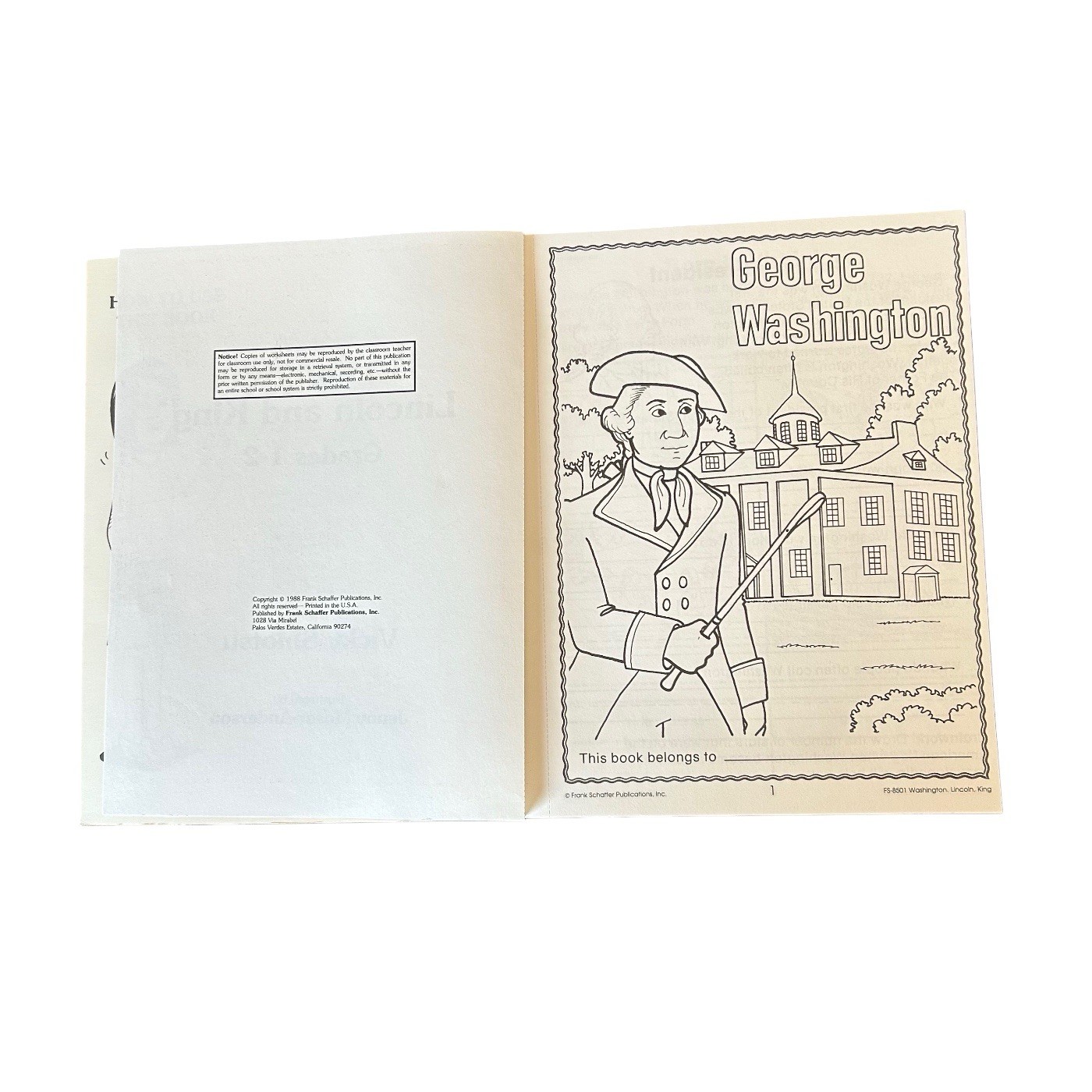Social Studies Grades 1-2 Mini Teaching Units Resource Activity Book For Teacher