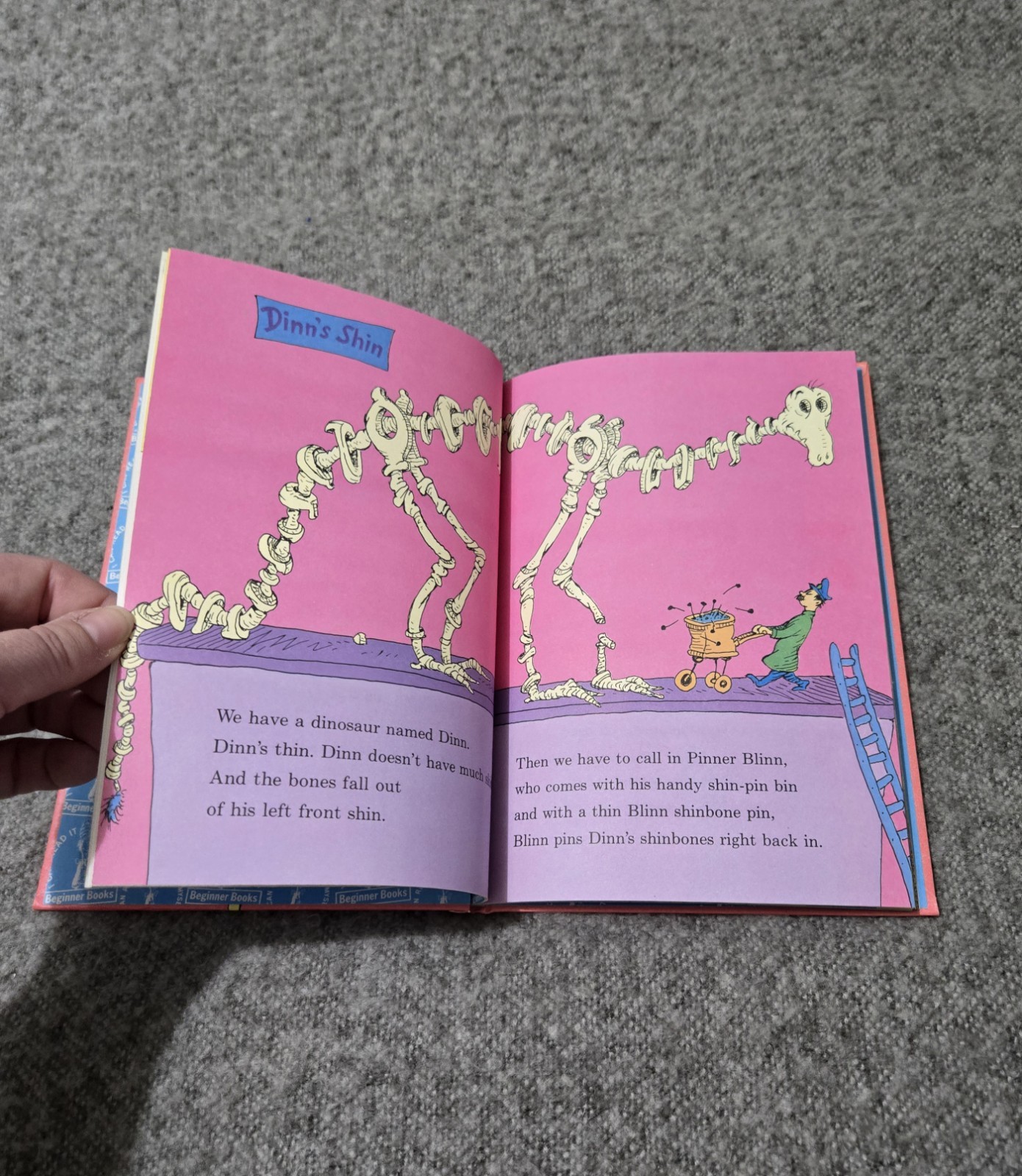 Vintage Dr Suess Oh Say Can You Say Book Copyright 1979