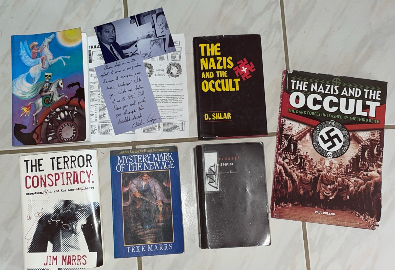 Behold a Pale Horse William Cooper UNREVISED PoZ CFR OCCULT NAZI CONSPIRACY LOT