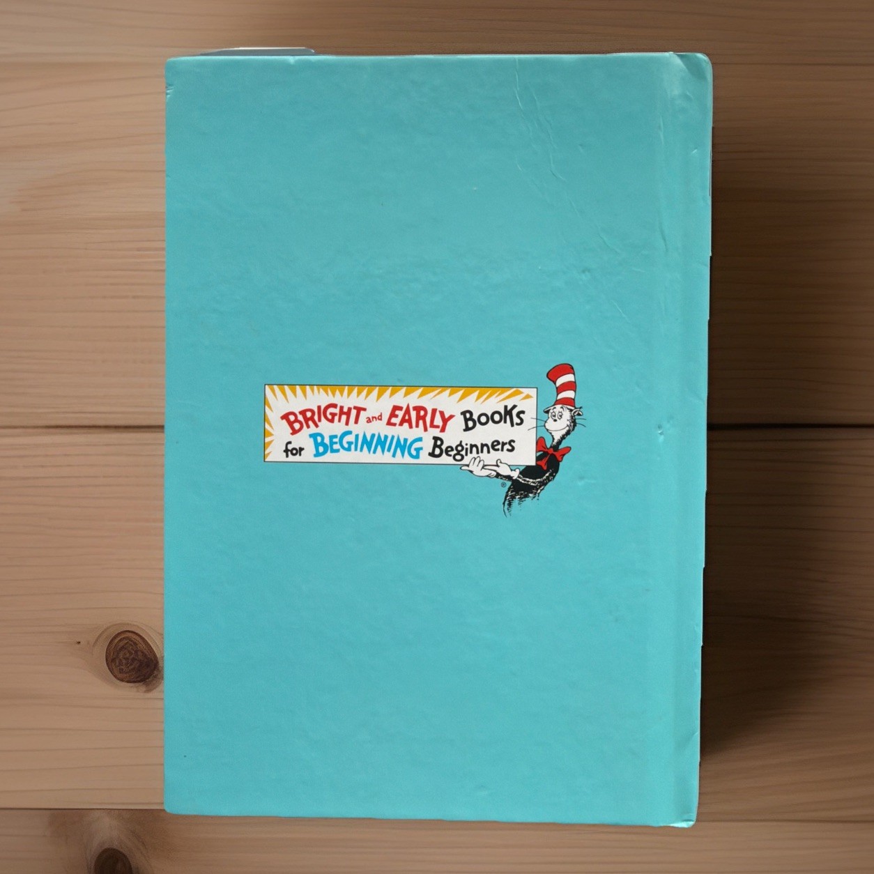 Dr Suess Theo LeSieg Book Lot: The Eye Book & The Tooth Book Bright & Early